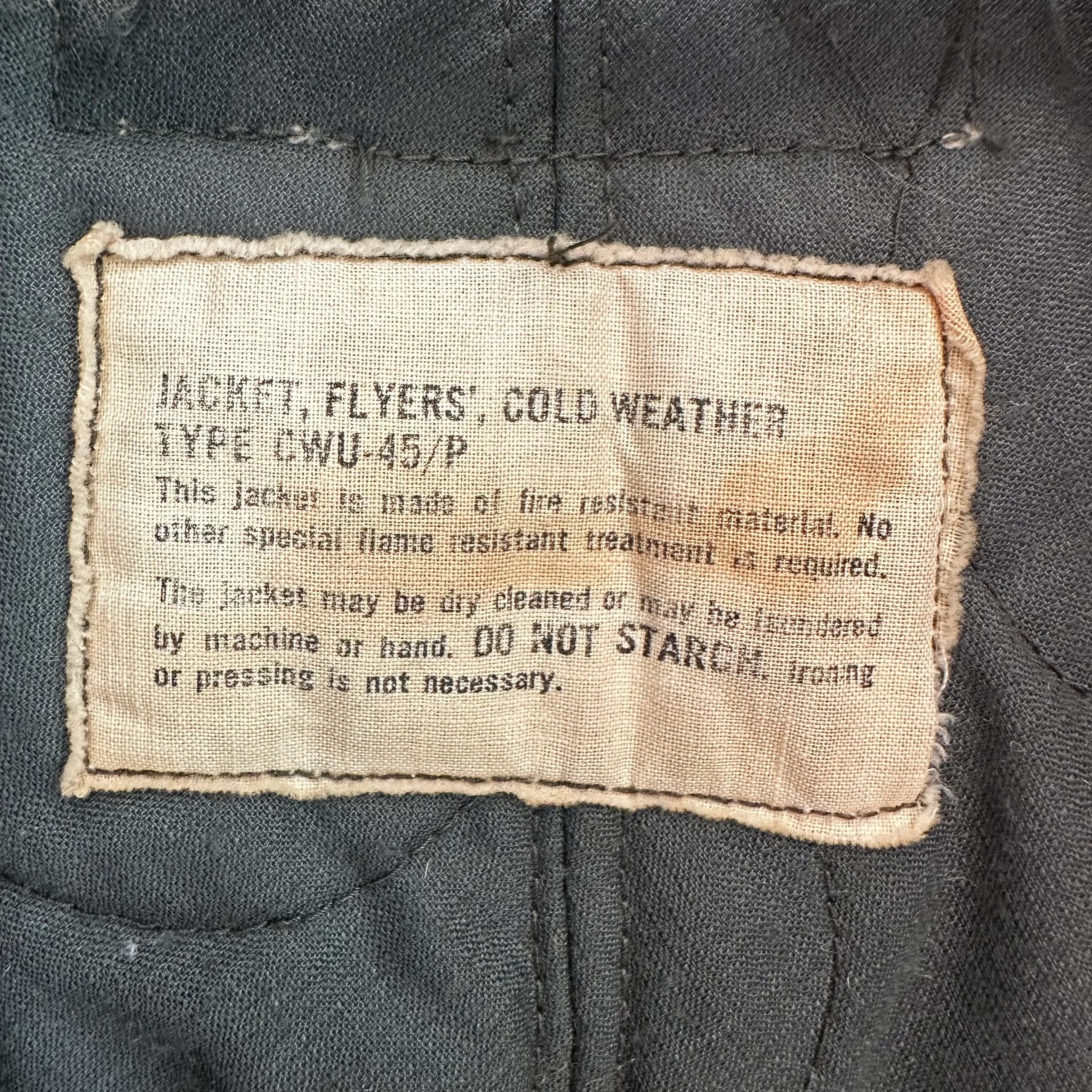 70s USAF CWU-45/P Flight Jacket 3