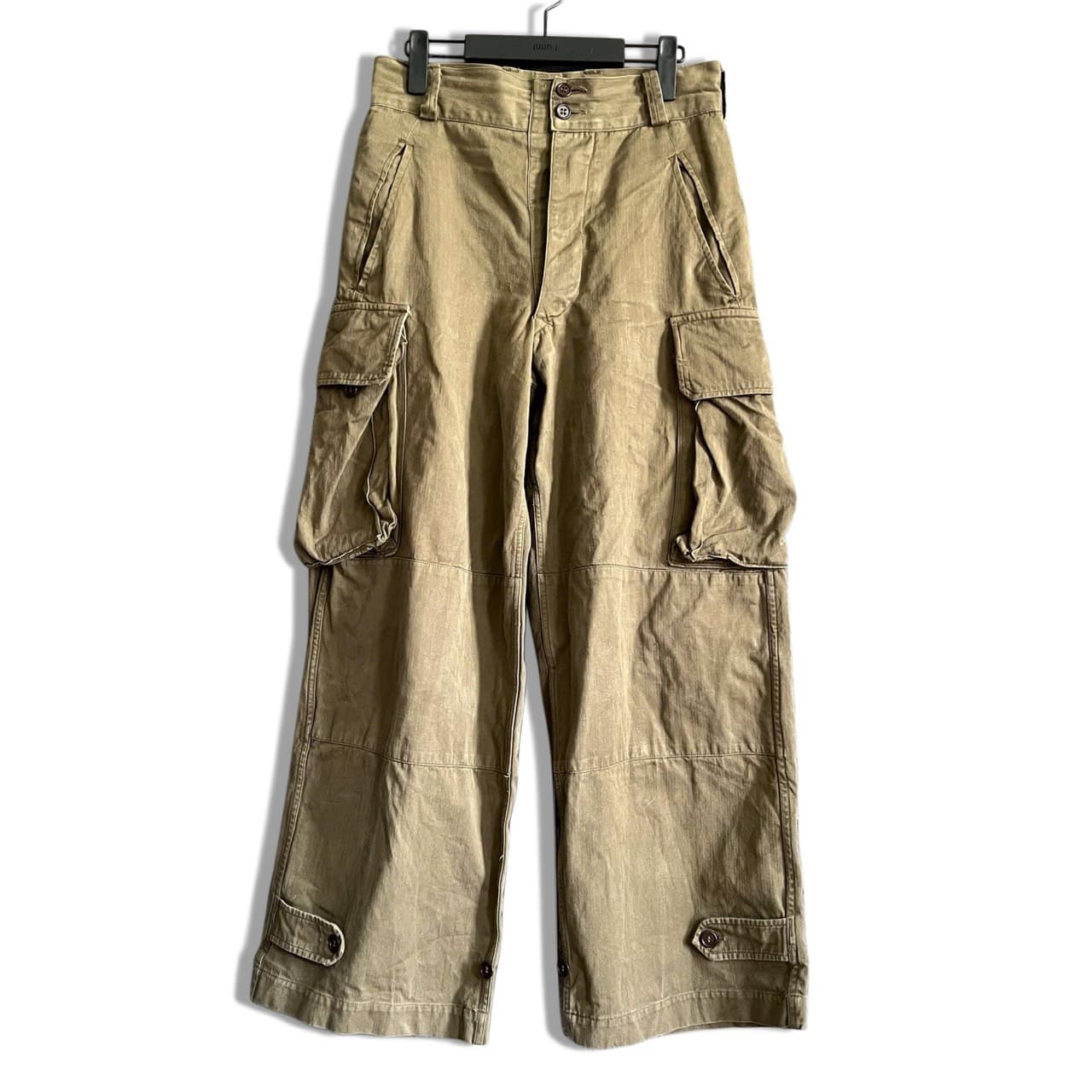 50s France Army M-47 HBT Cargo Pants
