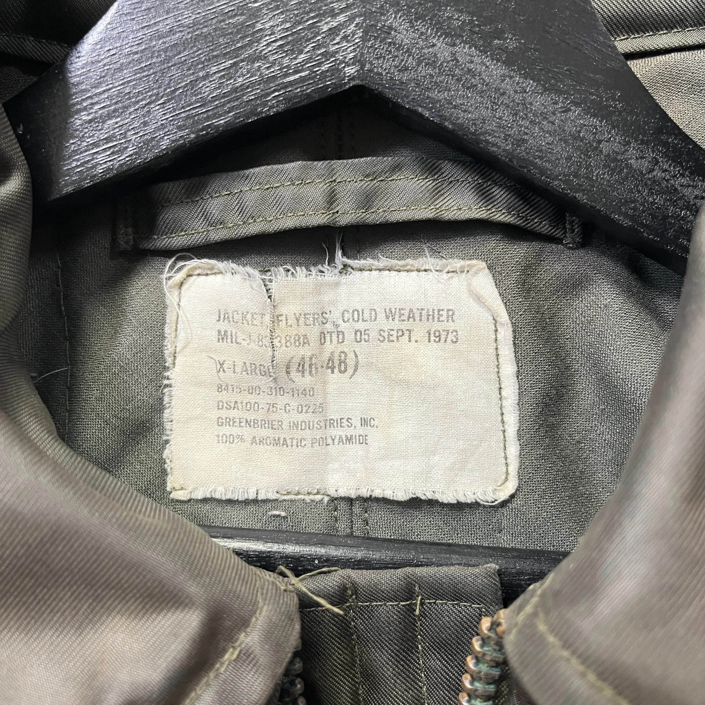 70s USAF CWFS-45/P Flight Jacket 9