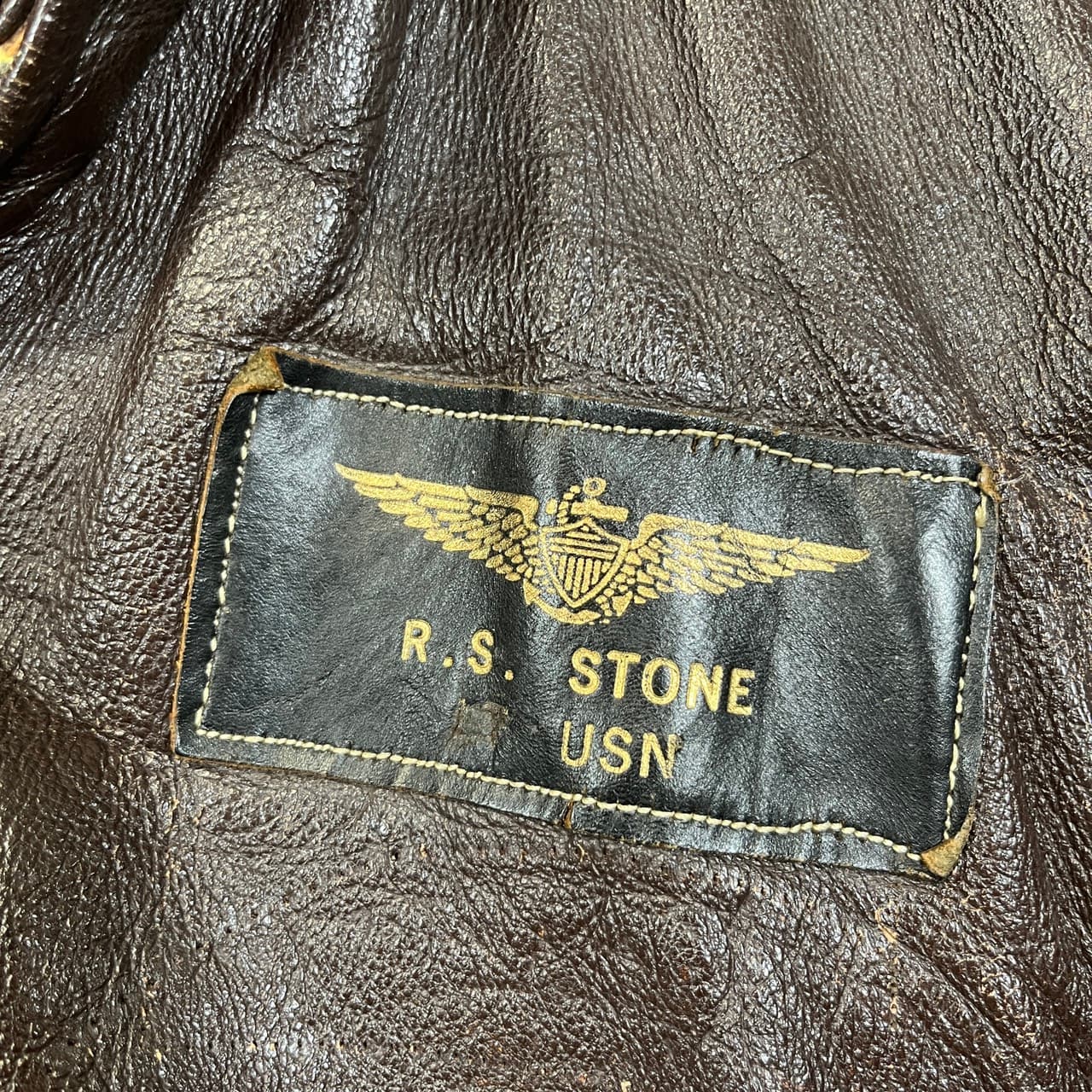 50s US NAVY G-1 Flight Jacket 7