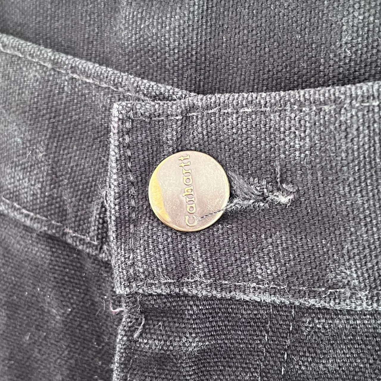 Carhartt B136 BLK Double Knee Pants 5