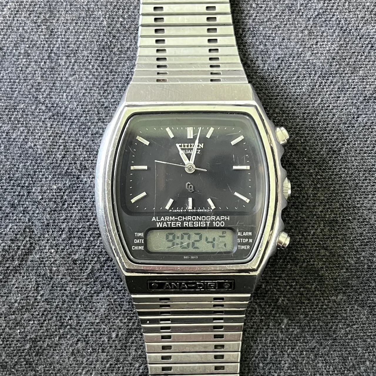 80s Vintage Citizen Ana-Digi Watch 2