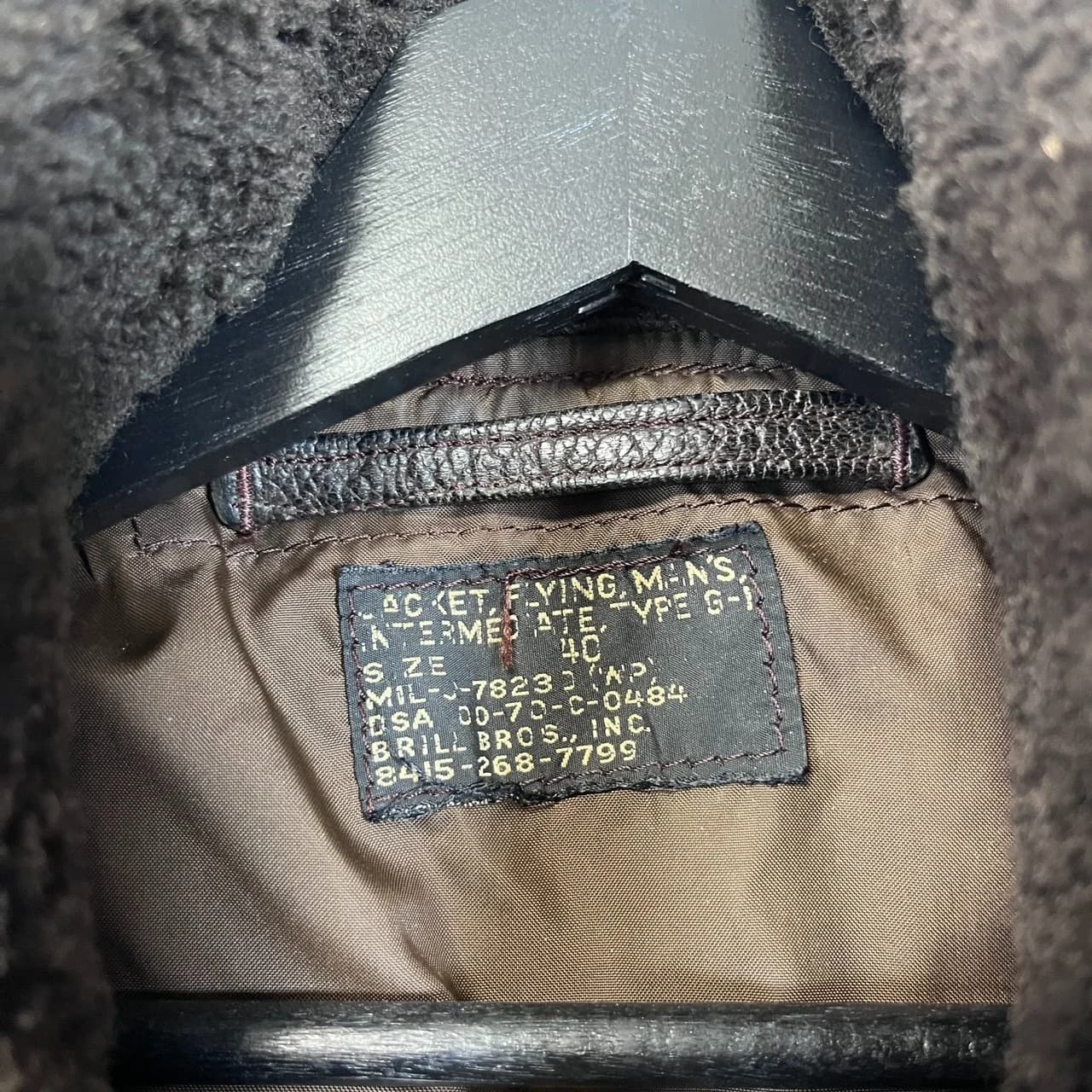 60s US NAVY G-1 Flight Jacket 4