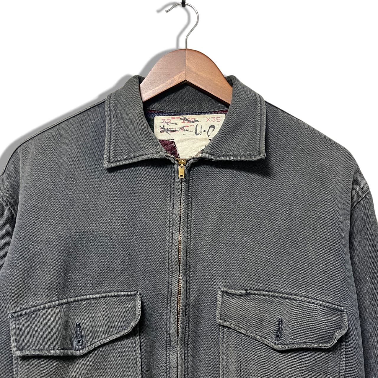 50s Black Whipcord Jacket 3