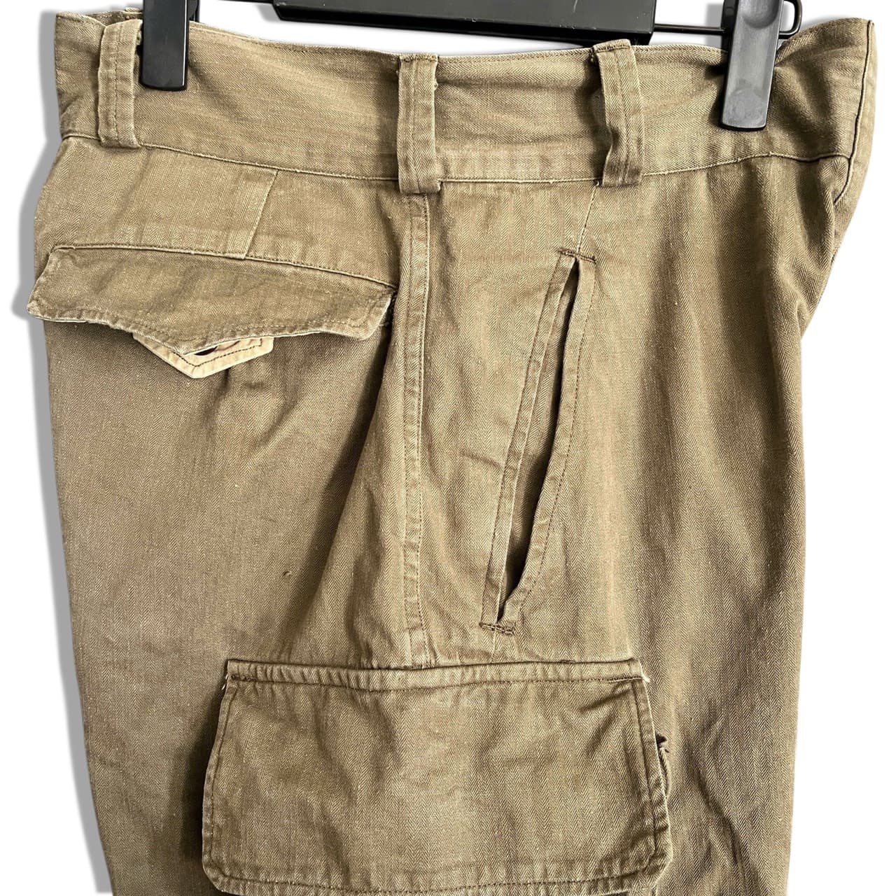50s France Army M-47 HBT Cargo Pants 16