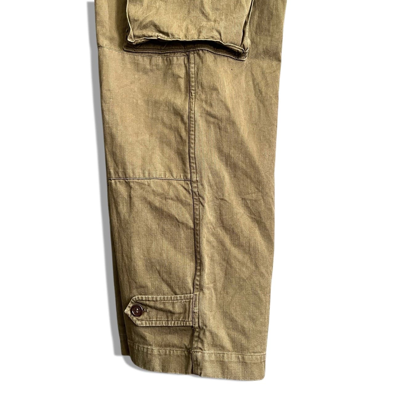 50s France Army M-47 HBT Cargo Pants 24