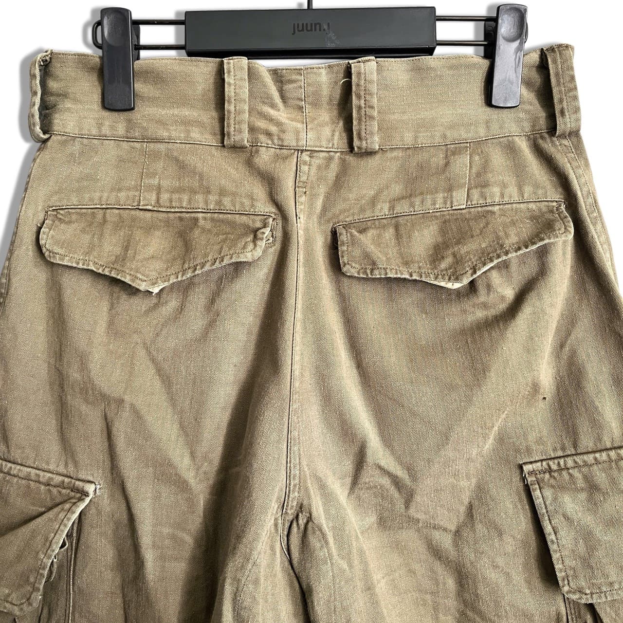 50s France Army M-47 HBT Cargo Pants 29