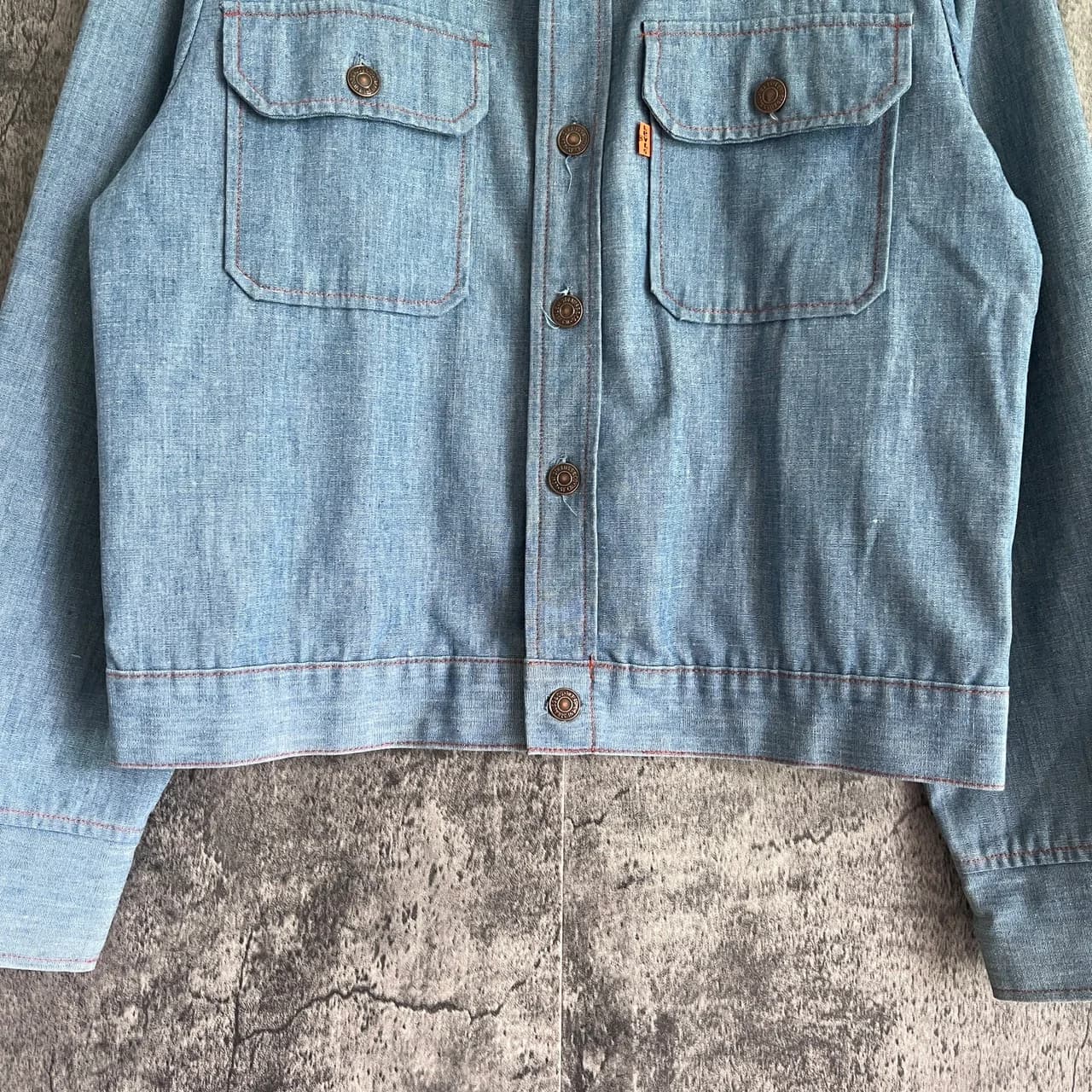 70s Levi's Chambray Shirt 9