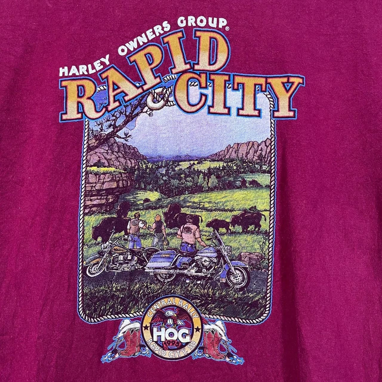90s Harley Owners Group Tee 4