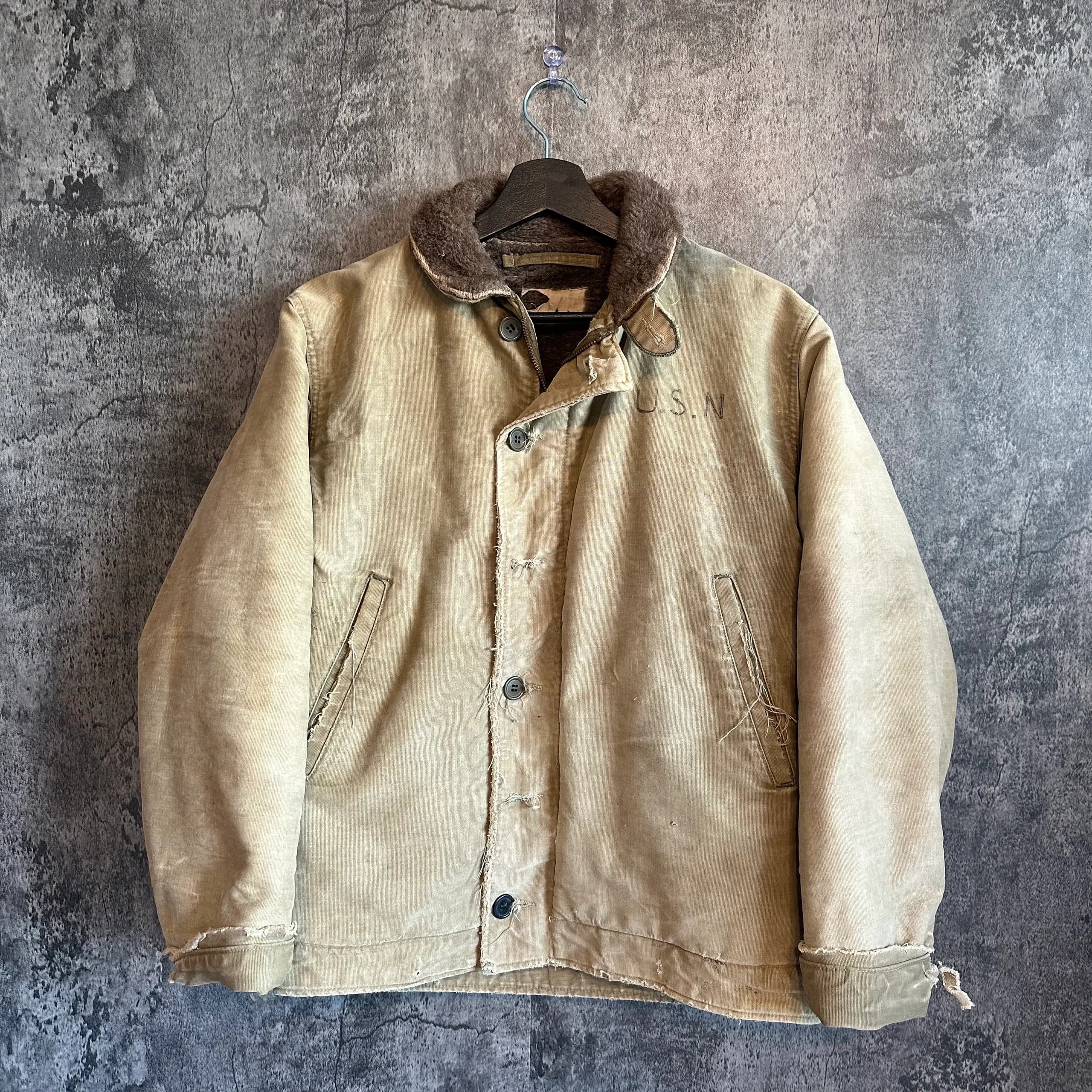 40s US NAVY N-1 Deck Jacket