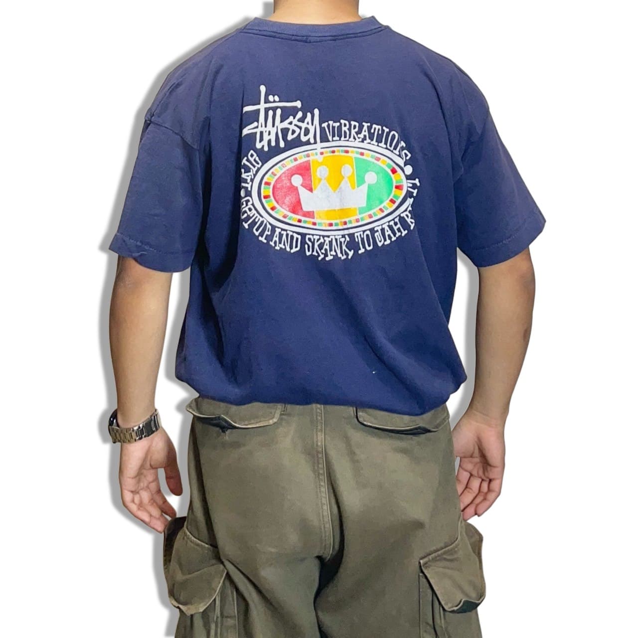 80s OLD Stussy Vibrations Tee 3
