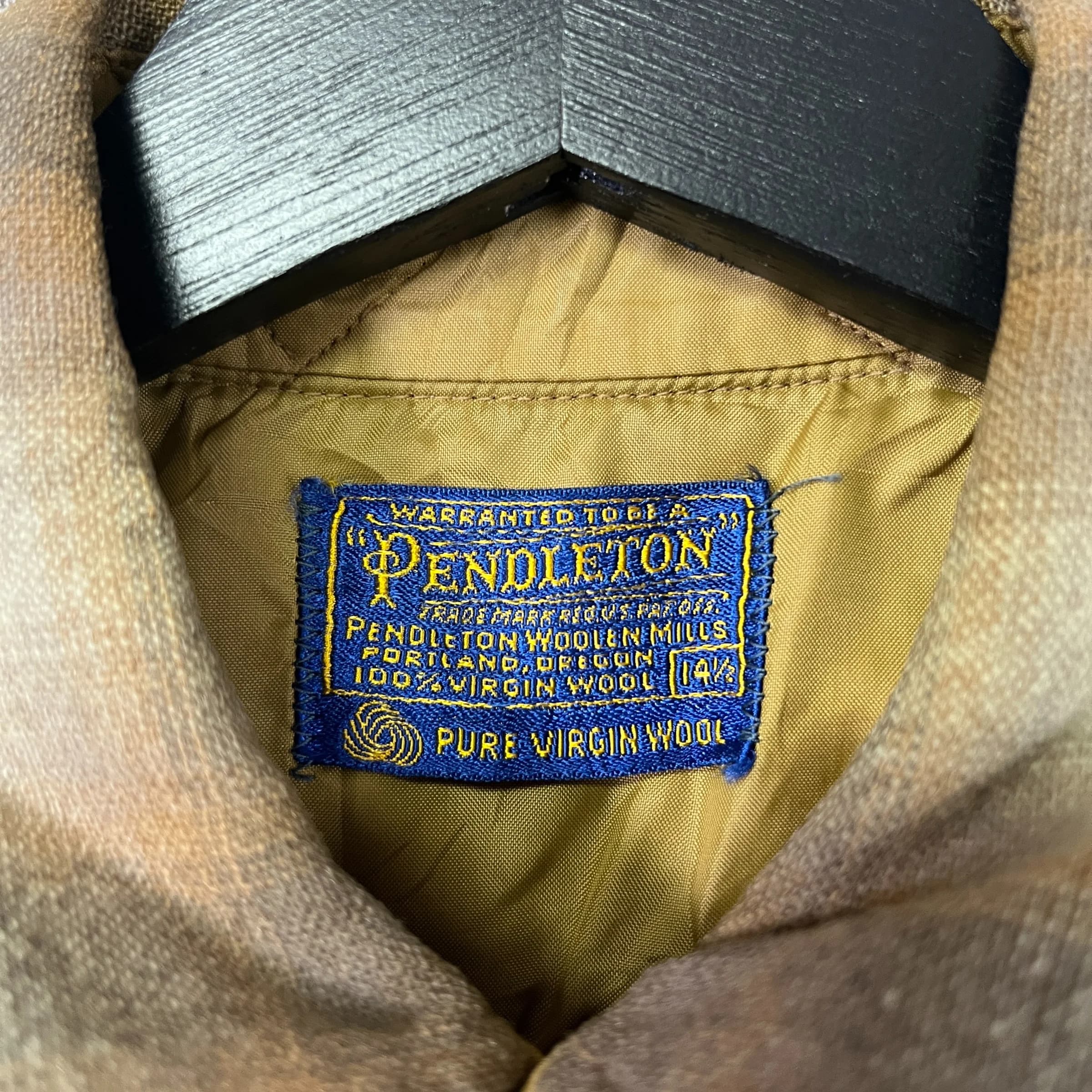 60-70s Pendleton Wool Shirt 4