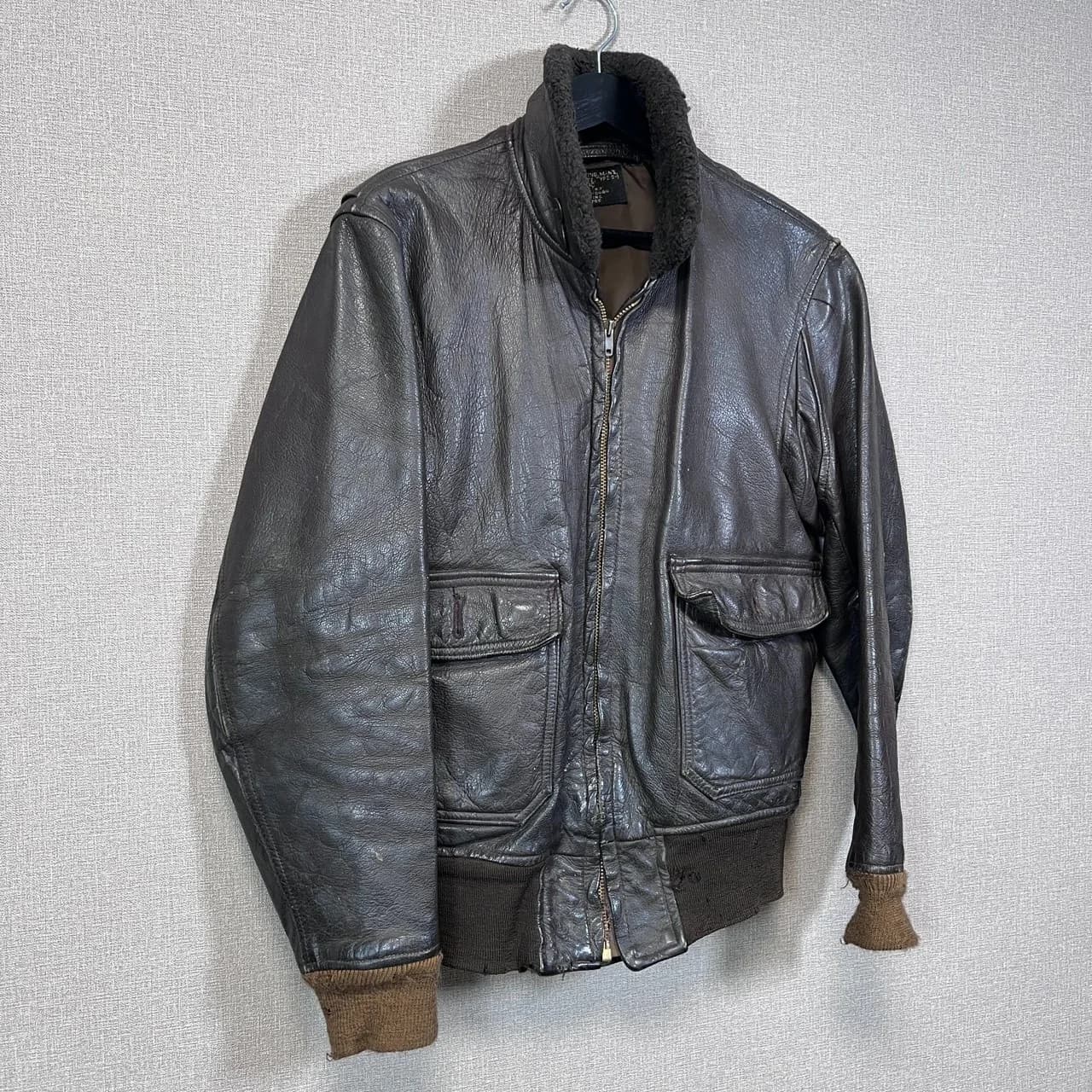60s US NAVY G-1 Flight Jacket 13