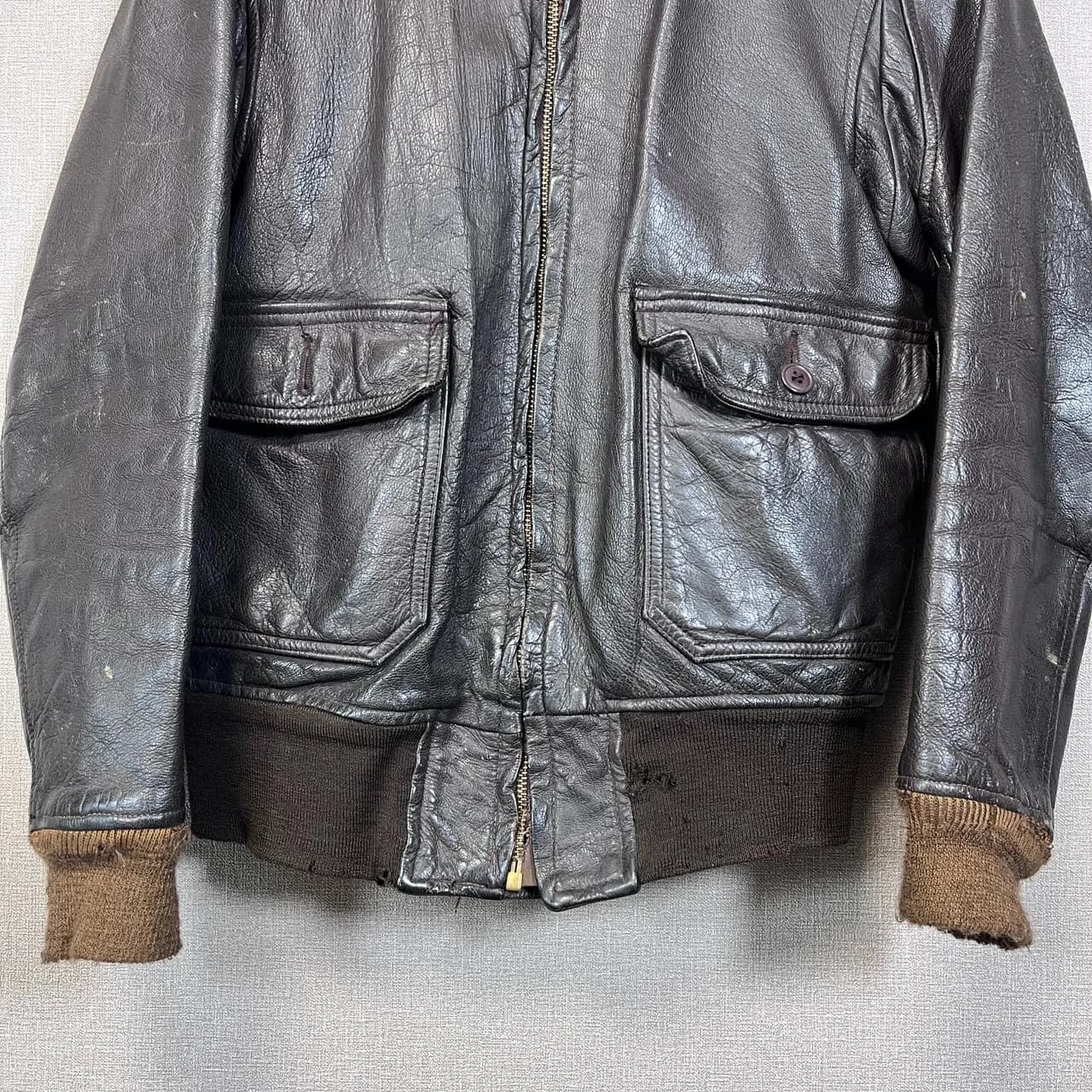 60s US NAVY G-1 Flight Jacket 6