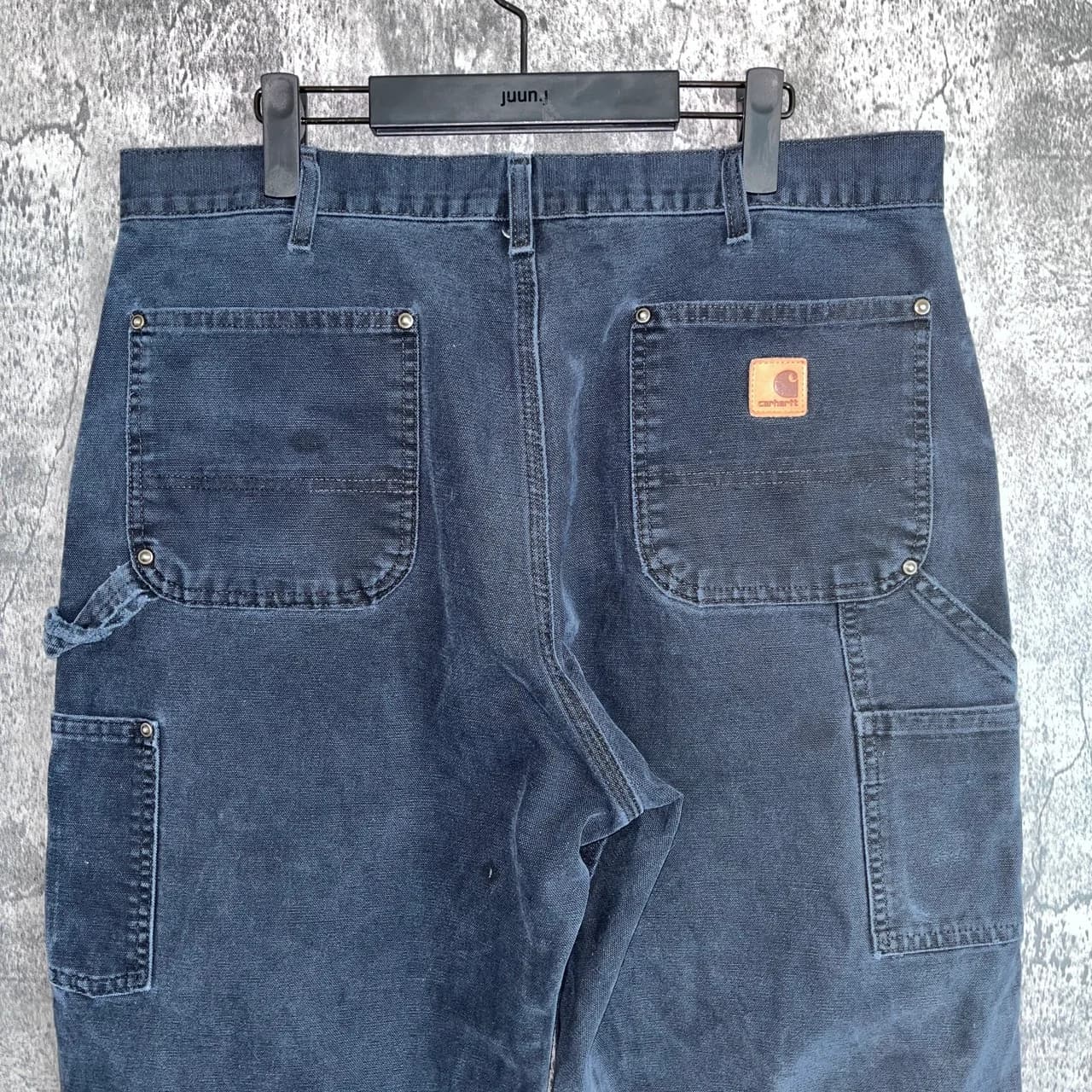 Carhartt B136 BLK Double Knee Pants 8