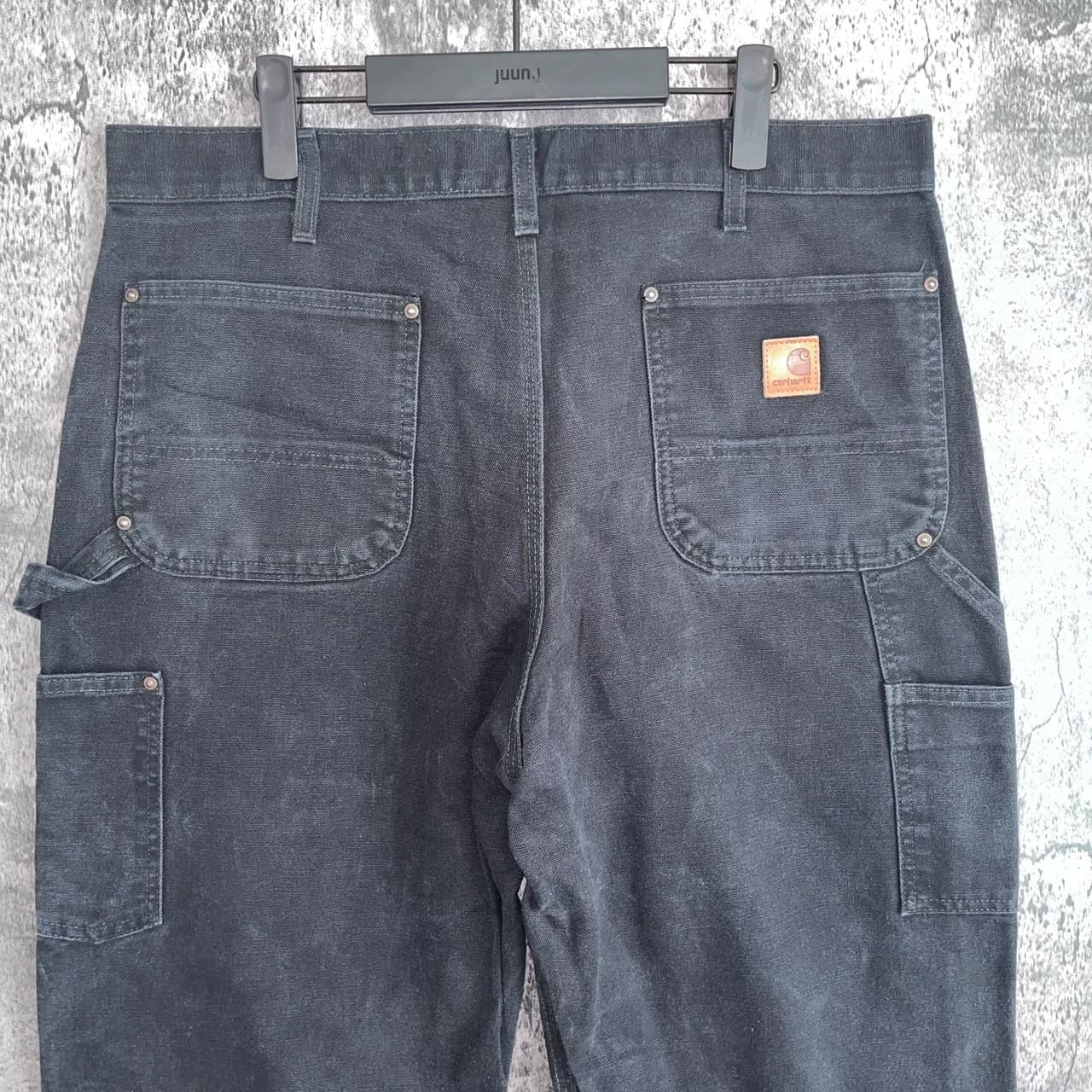 Carhartt B136 BLK Double Knee Pants 8