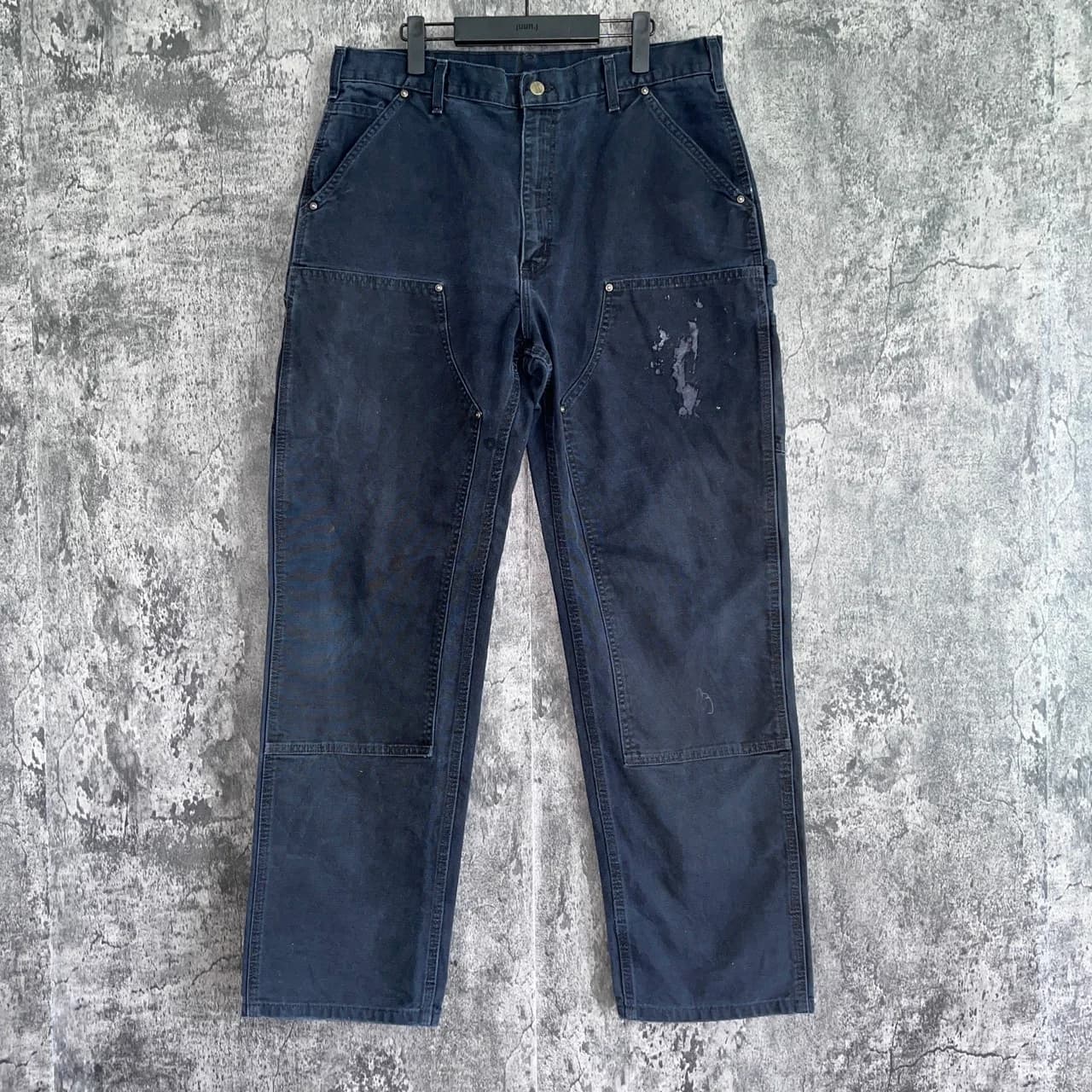 Carhartt B136 BLK Double Knee Pants