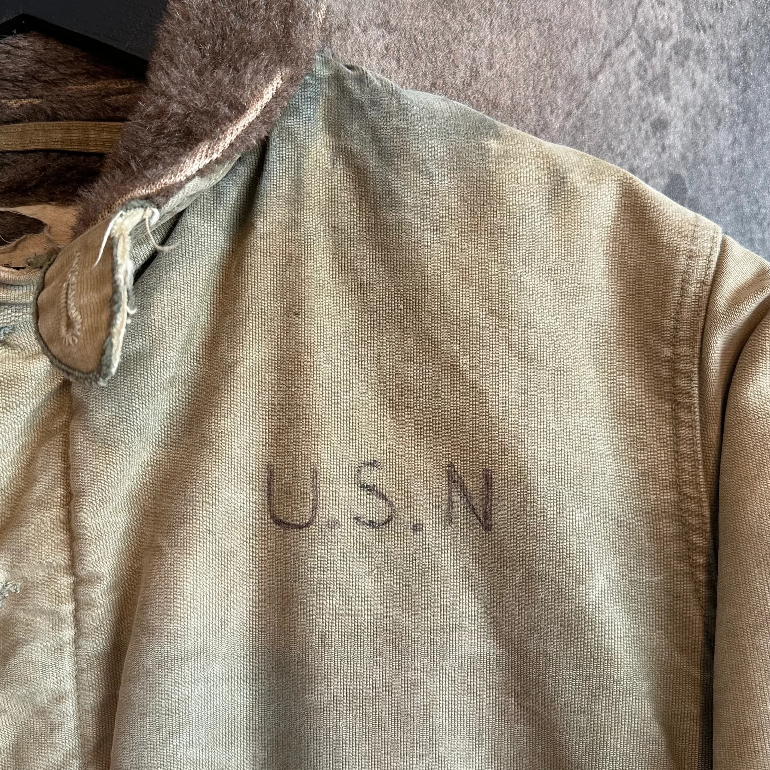 40s US NAVY N-1 Deck Jacket 4