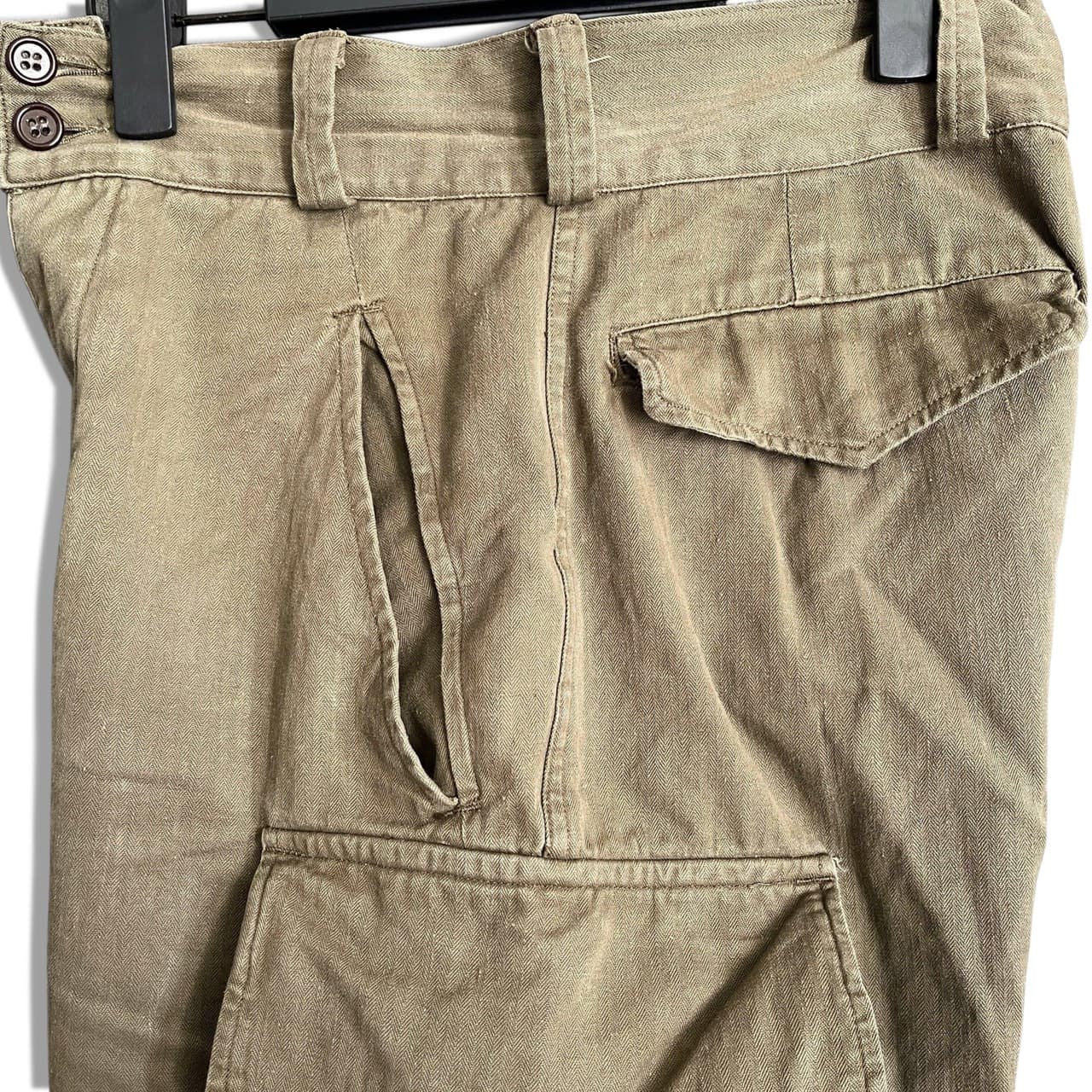 50s France Army M-47 HBT Cargo Pants 23