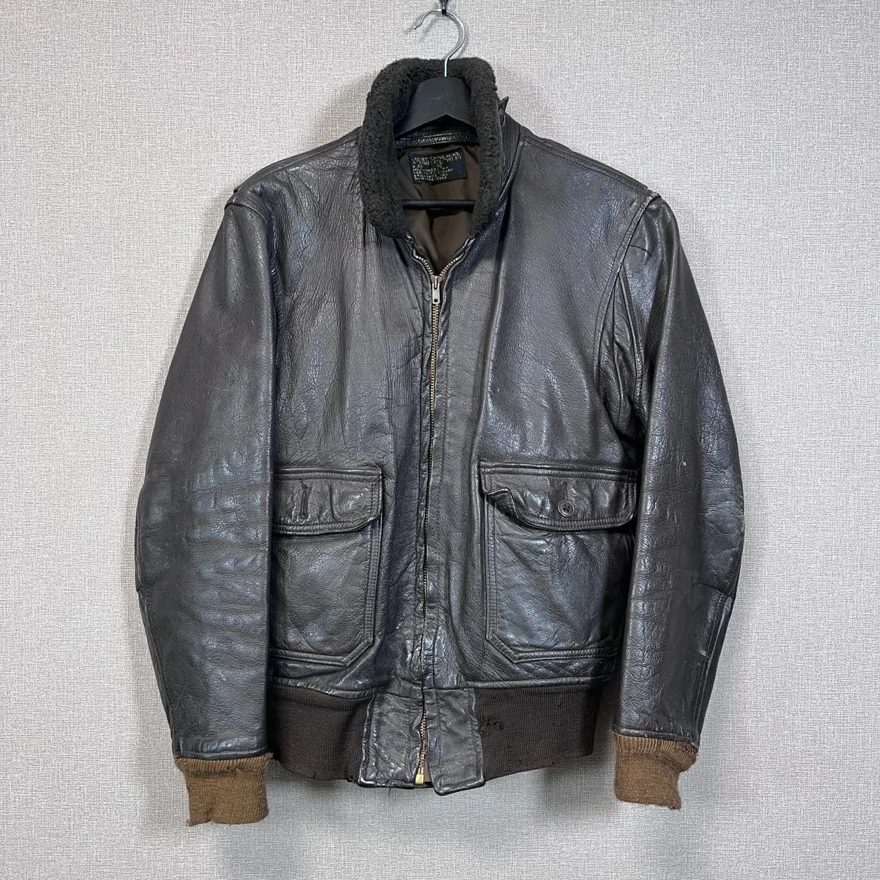 60s US NAVY G-1 Flight Jacket