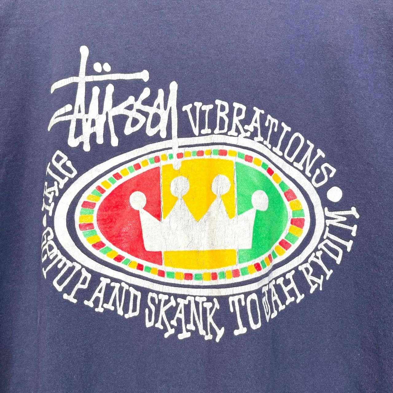80s OLD Stussy Vibrations Tee 4