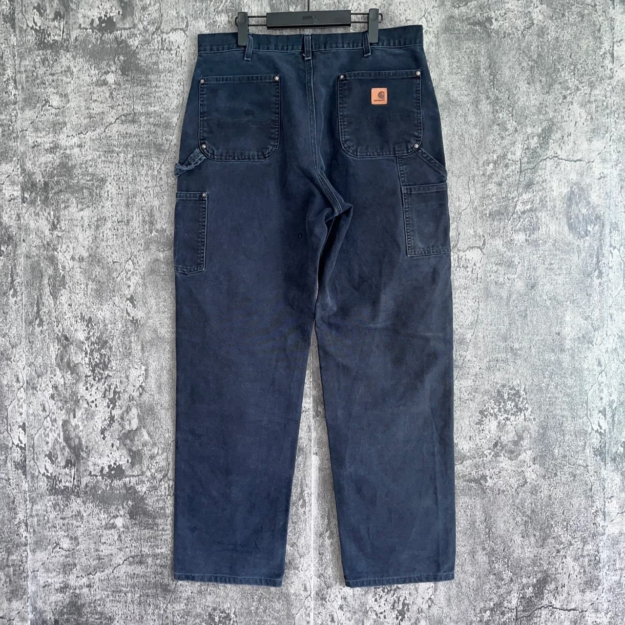 Carhartt B136 BLK Double Knee Pants 2