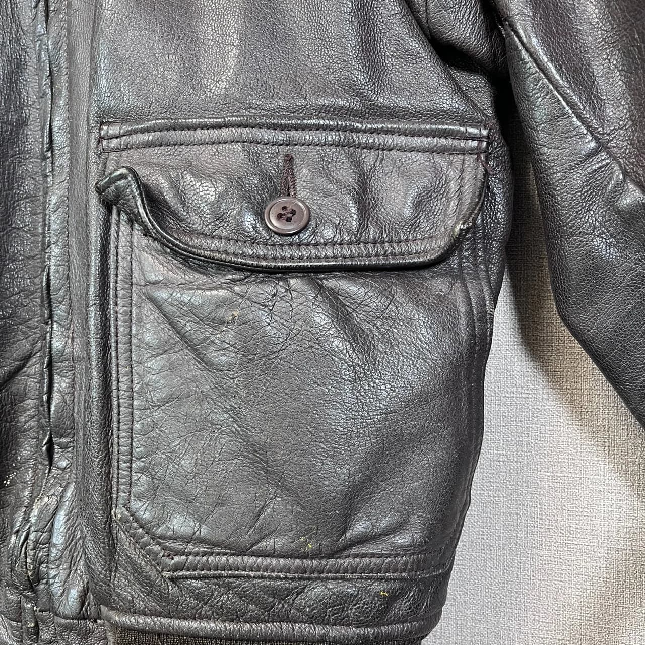60s US NAVY G-1 Flight Jacket 9
