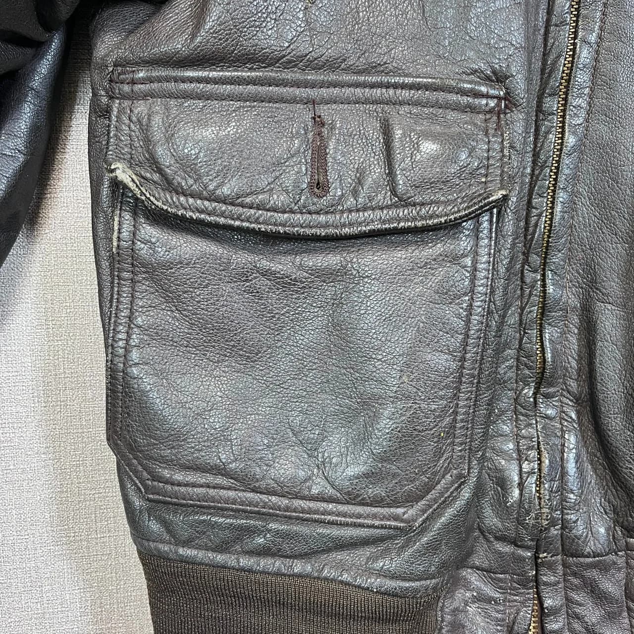 60s US NAVY G-1 Flight Jacket 7