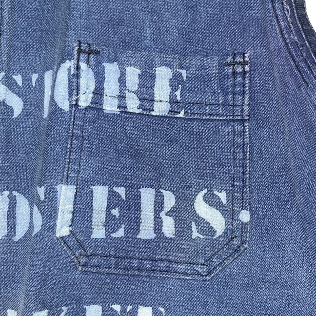 60s French Cotton Twill Work Jacket 8