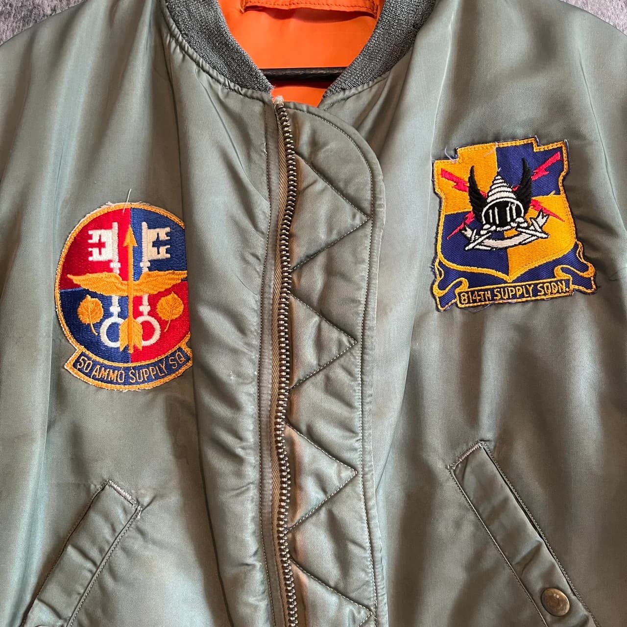 60s USAF MA-1 Flight Jacket 12