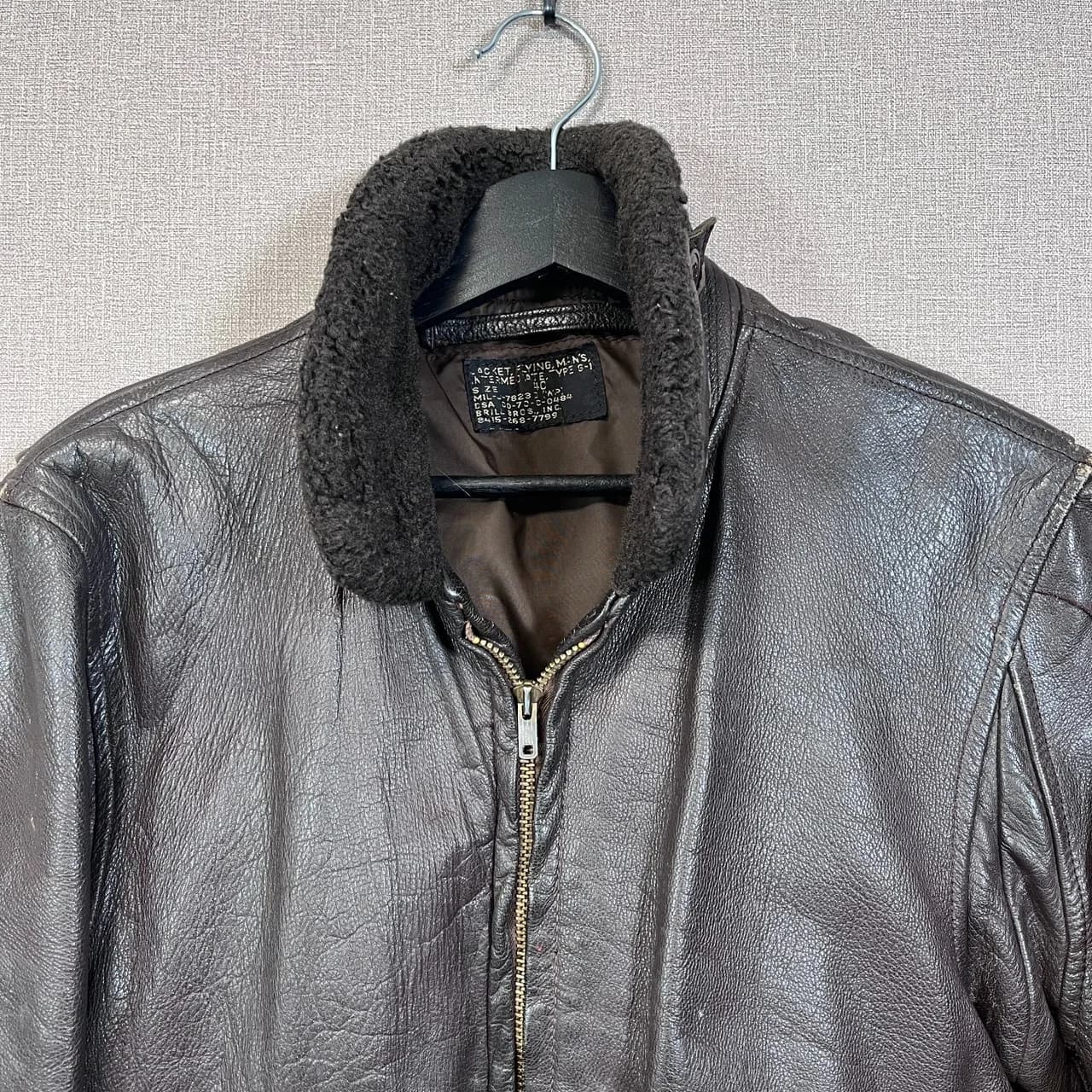 60s US NAVY G-1 Flight Jacket 3