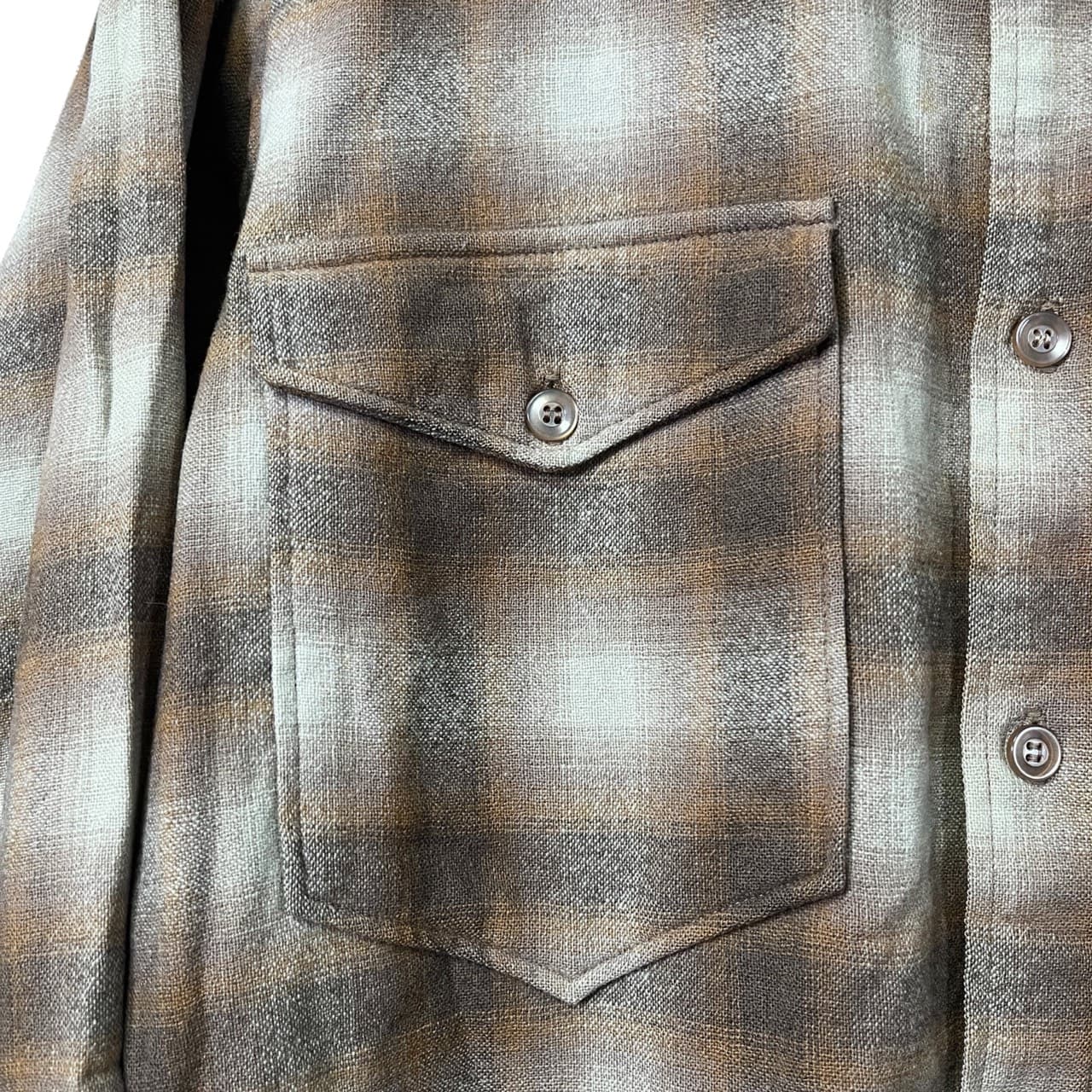 60-70s Pendleton Wool Shirt 5