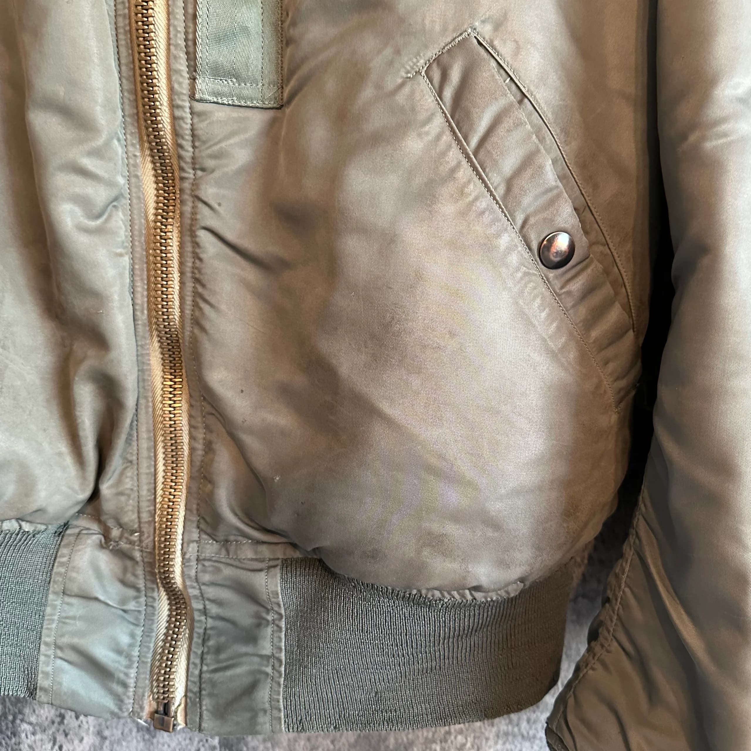 50s USAF MA-1 Flight Jacket 7
