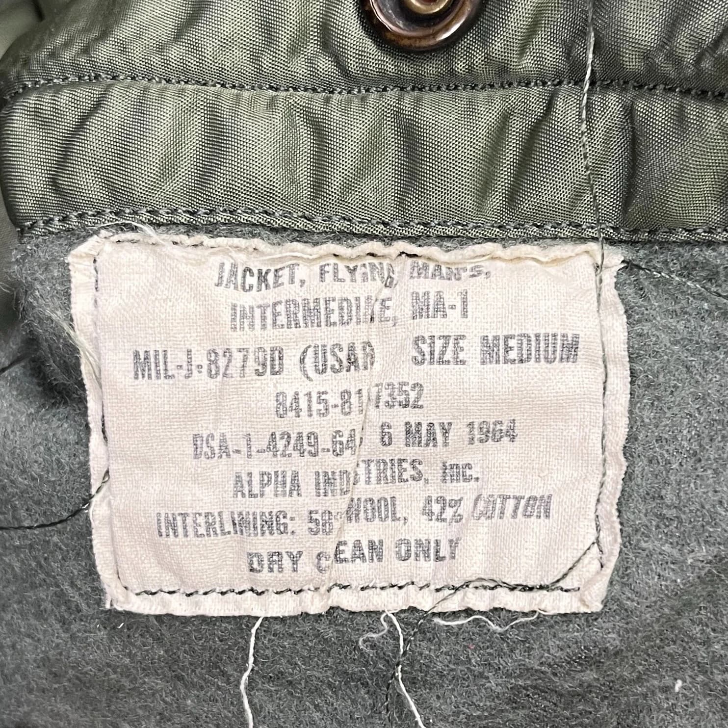 60s USAF MA-1 Flight Jacket 11