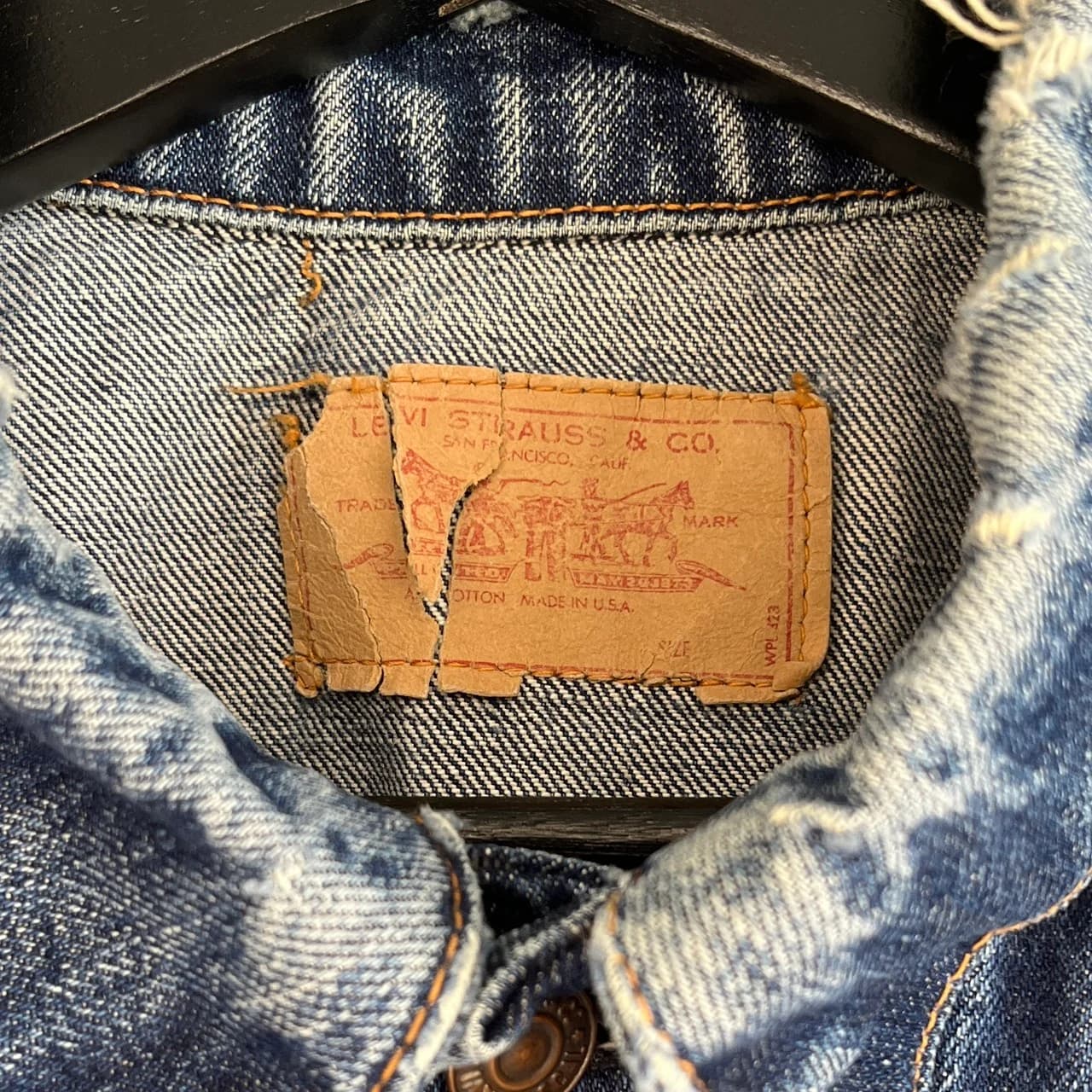 70s Levi's 70505E Denim Jacket 5