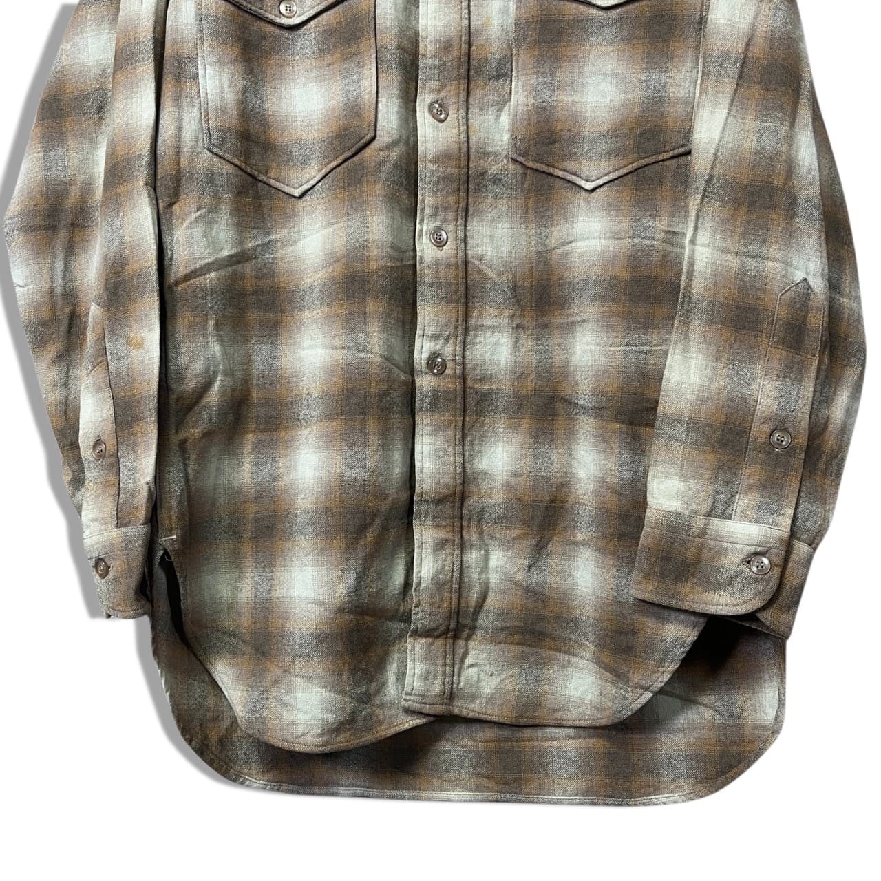 60-70s Pendleton Wool Shirt 14