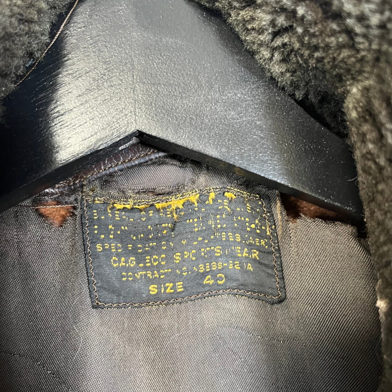 50s US NAVY G-1 Flight Jacket 6