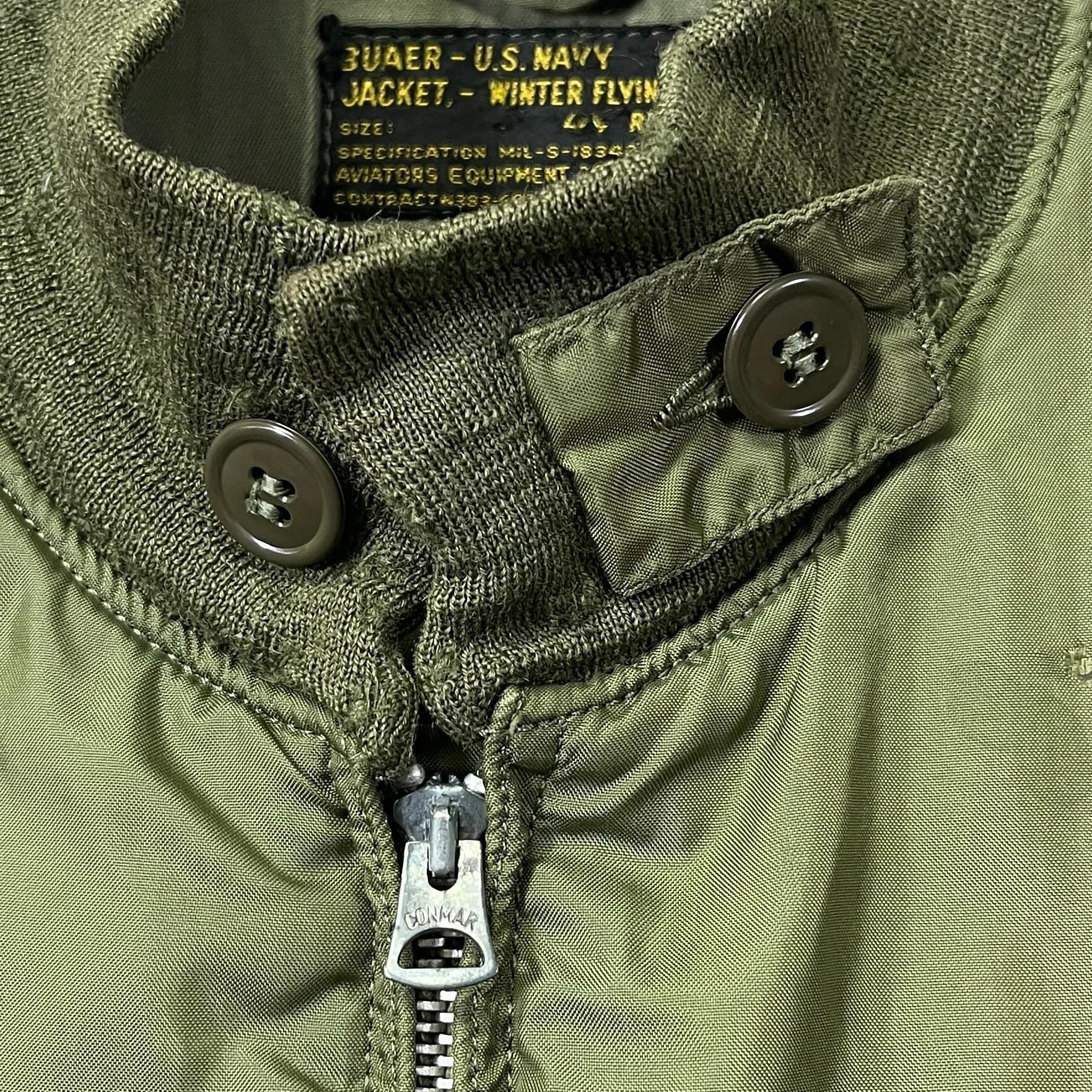 60s US NAVY G-8 AER Flight Jacket 4