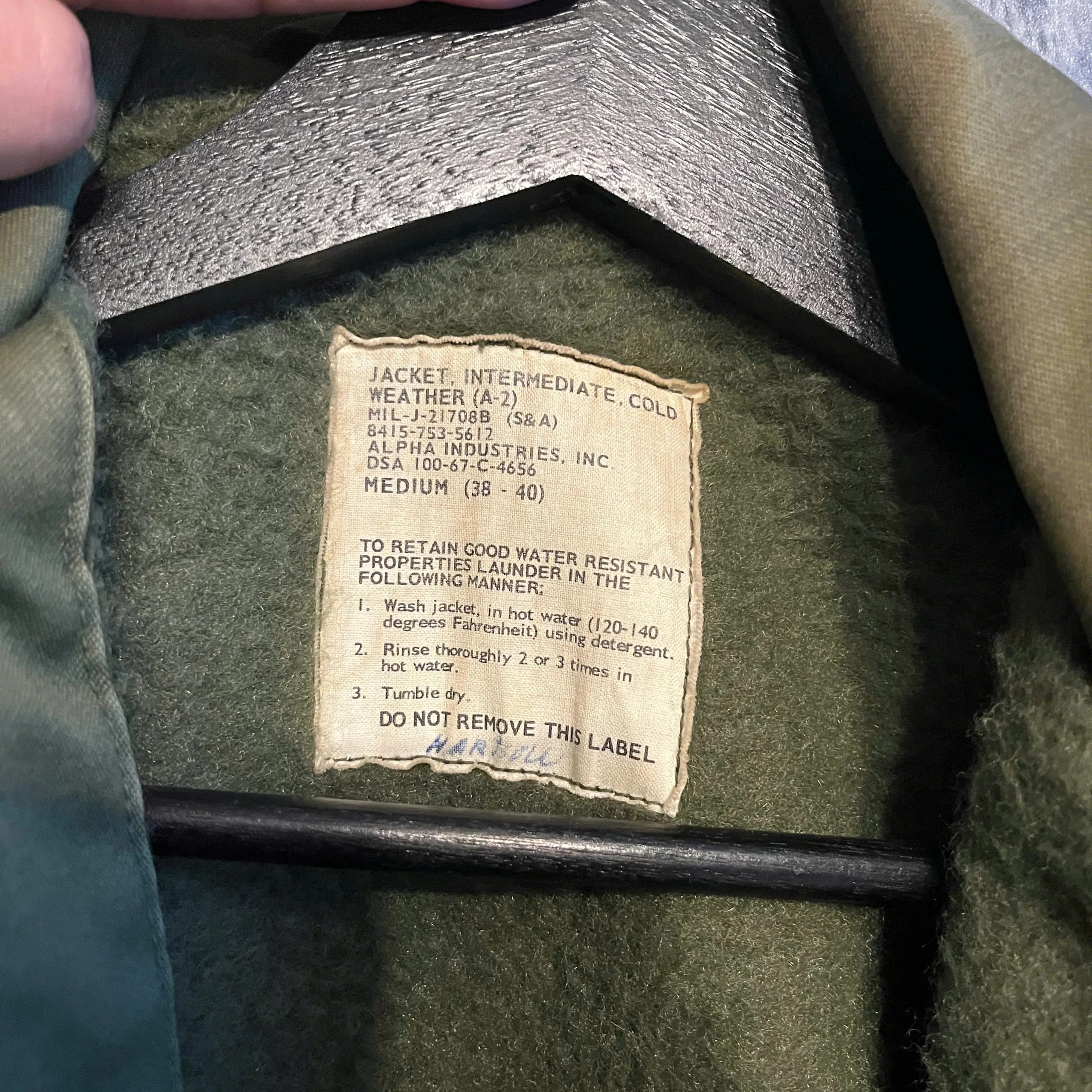 60s US NAVY A-2 Deck Jacket 3
