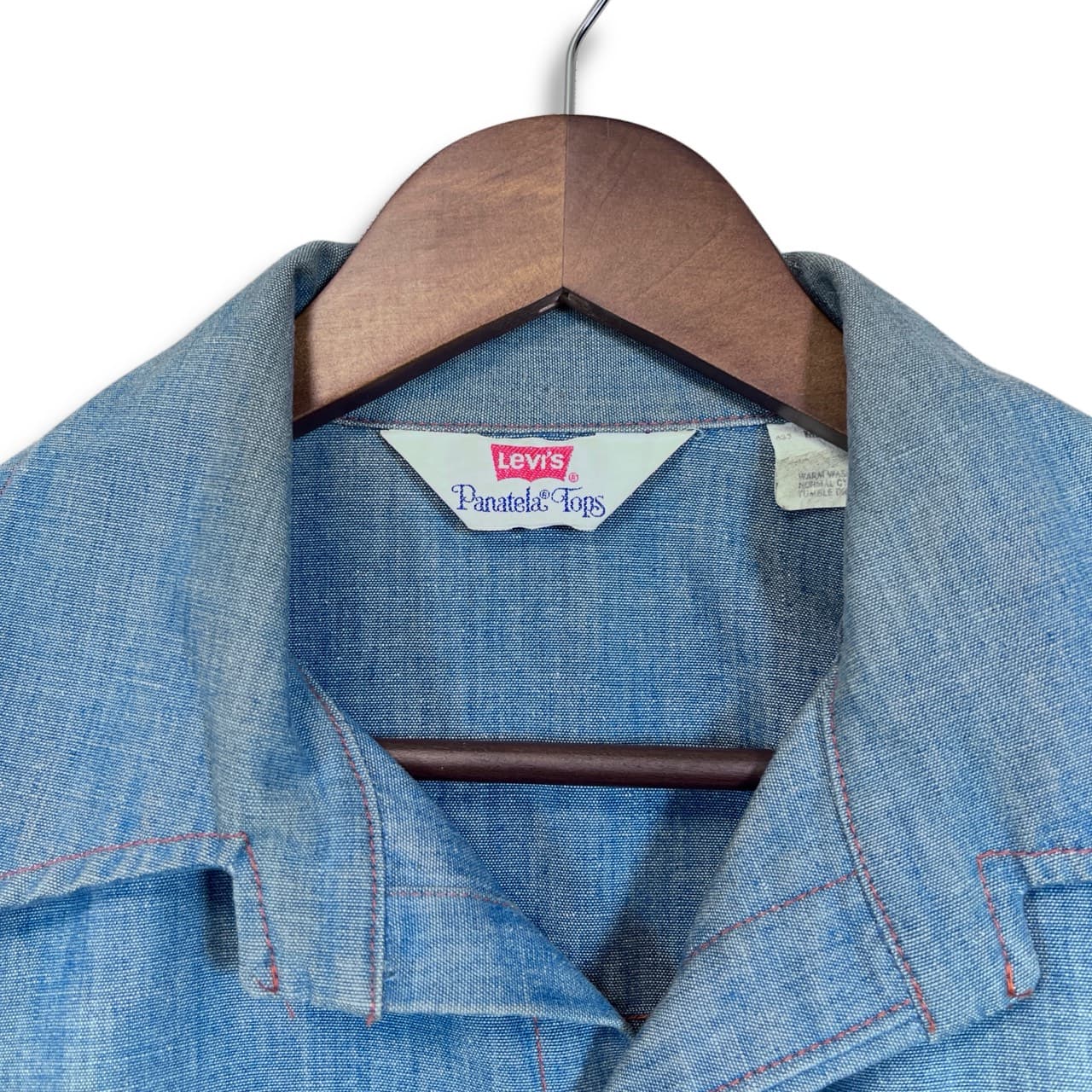 70s Levi's Chambray Shirt 4