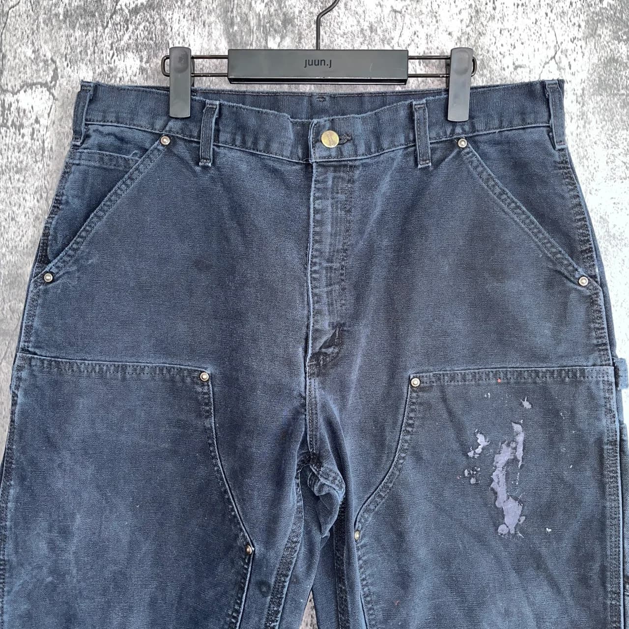 Carhartt B136 BLK Double Knee Pants 3