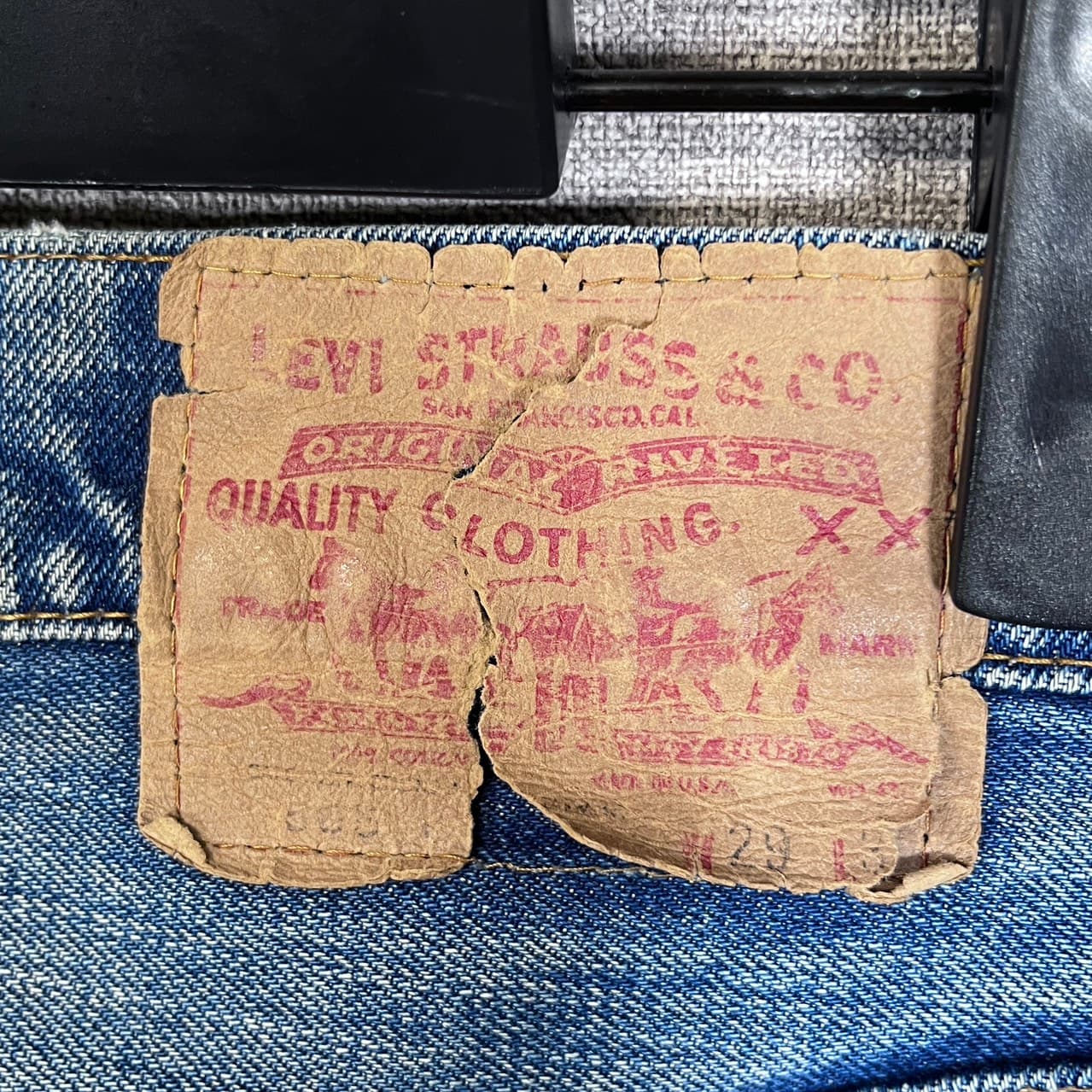 70s Levi's 505 Single Denim Pants 24