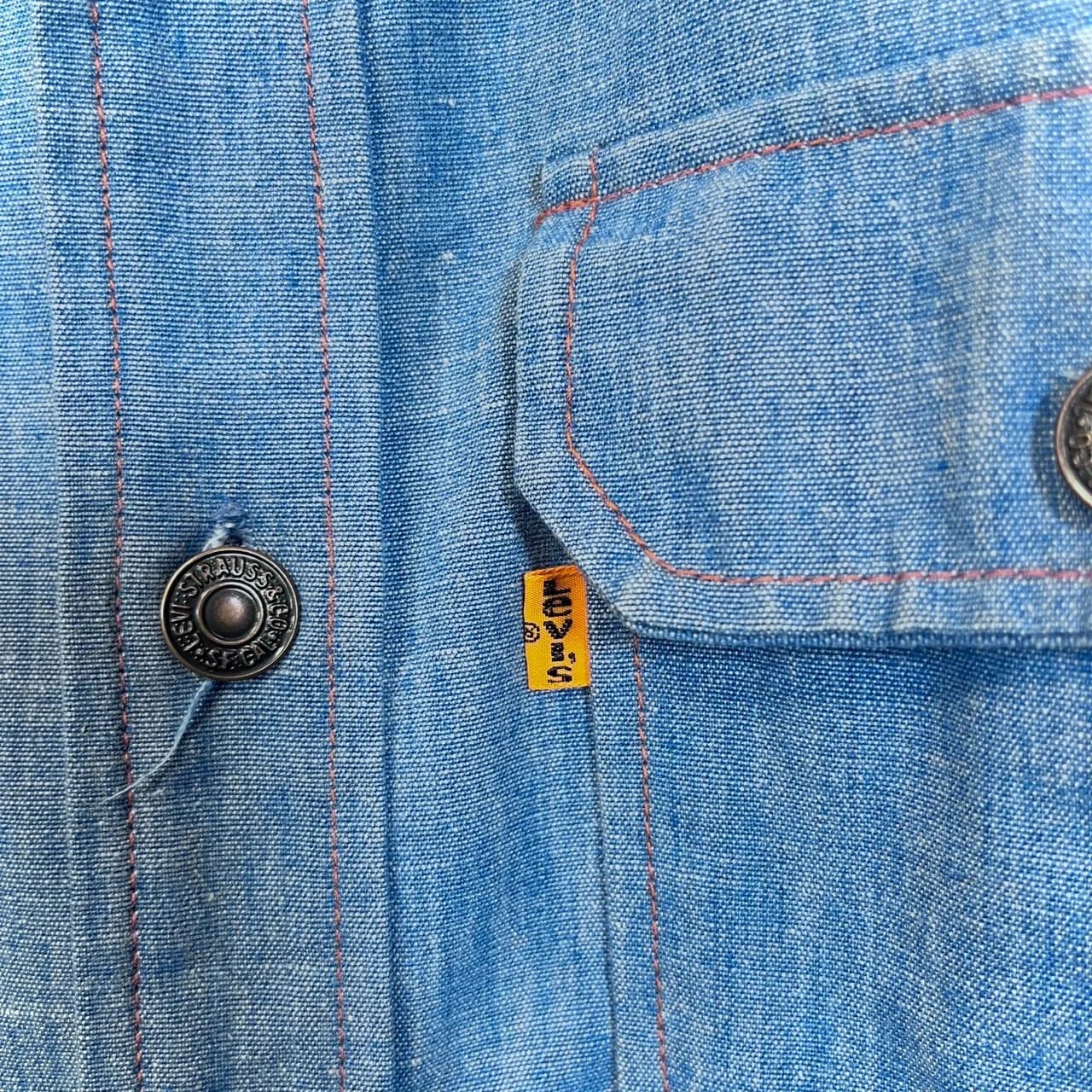 70s Levi's Chambray Shirt 8