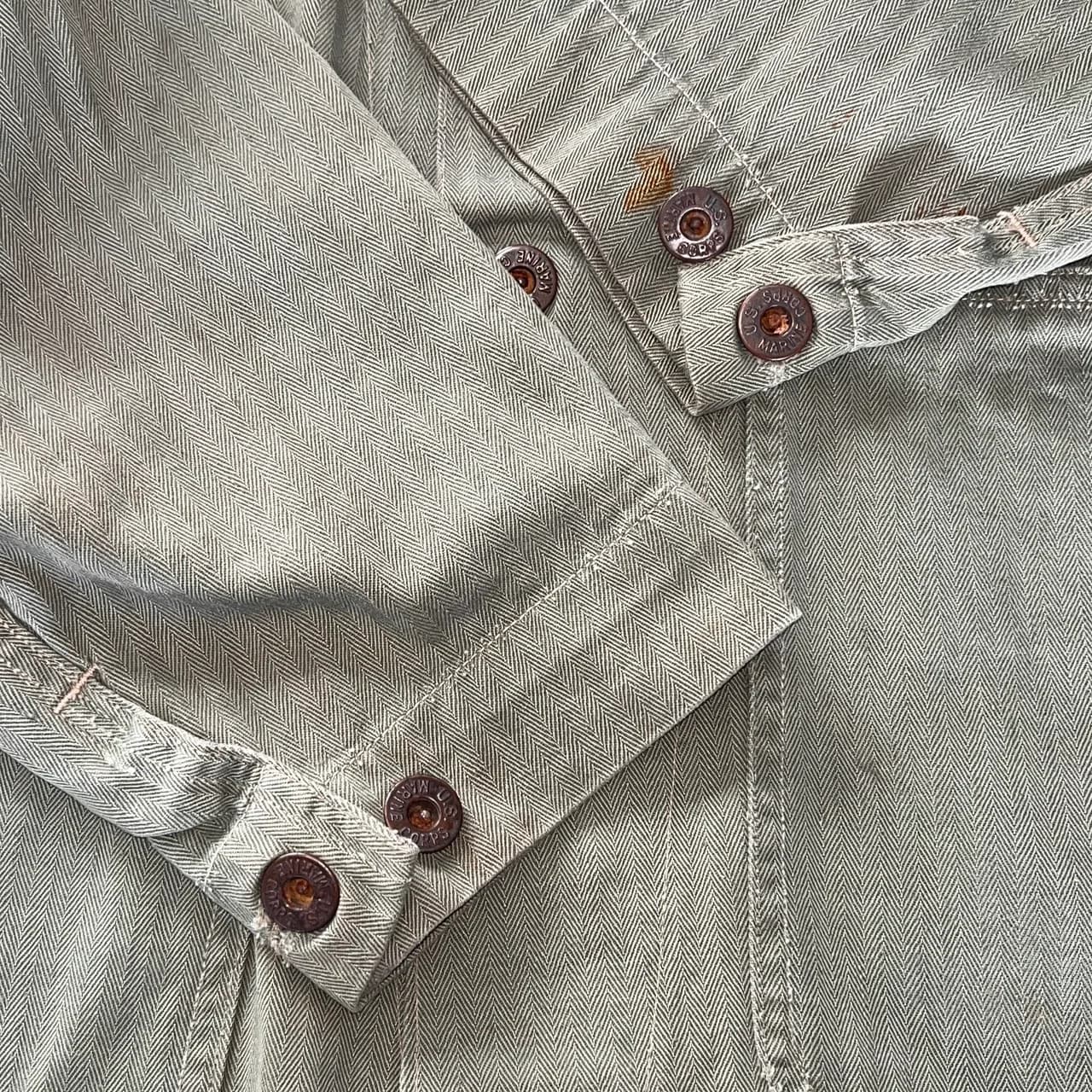40s USMC P-41 HBT Coverall 12