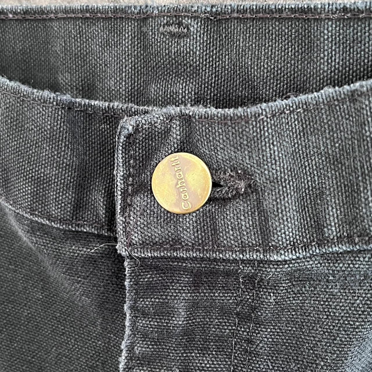 Carhartt B136 BLK Double Knee Pants 5