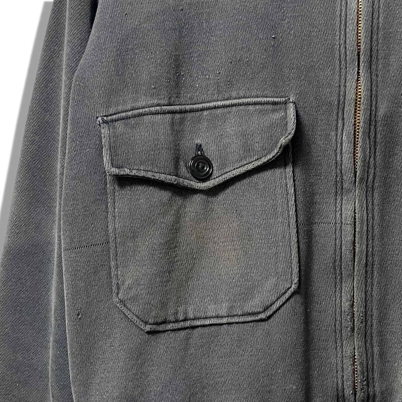 50s Black Whipcord Jacket 5