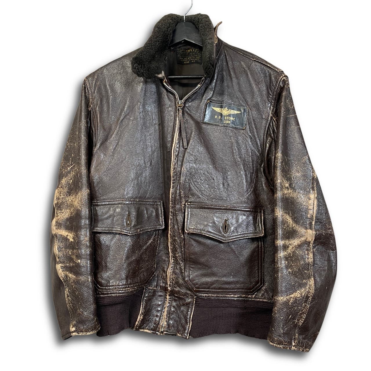 50s US NAVY G-1 Flight Jacket