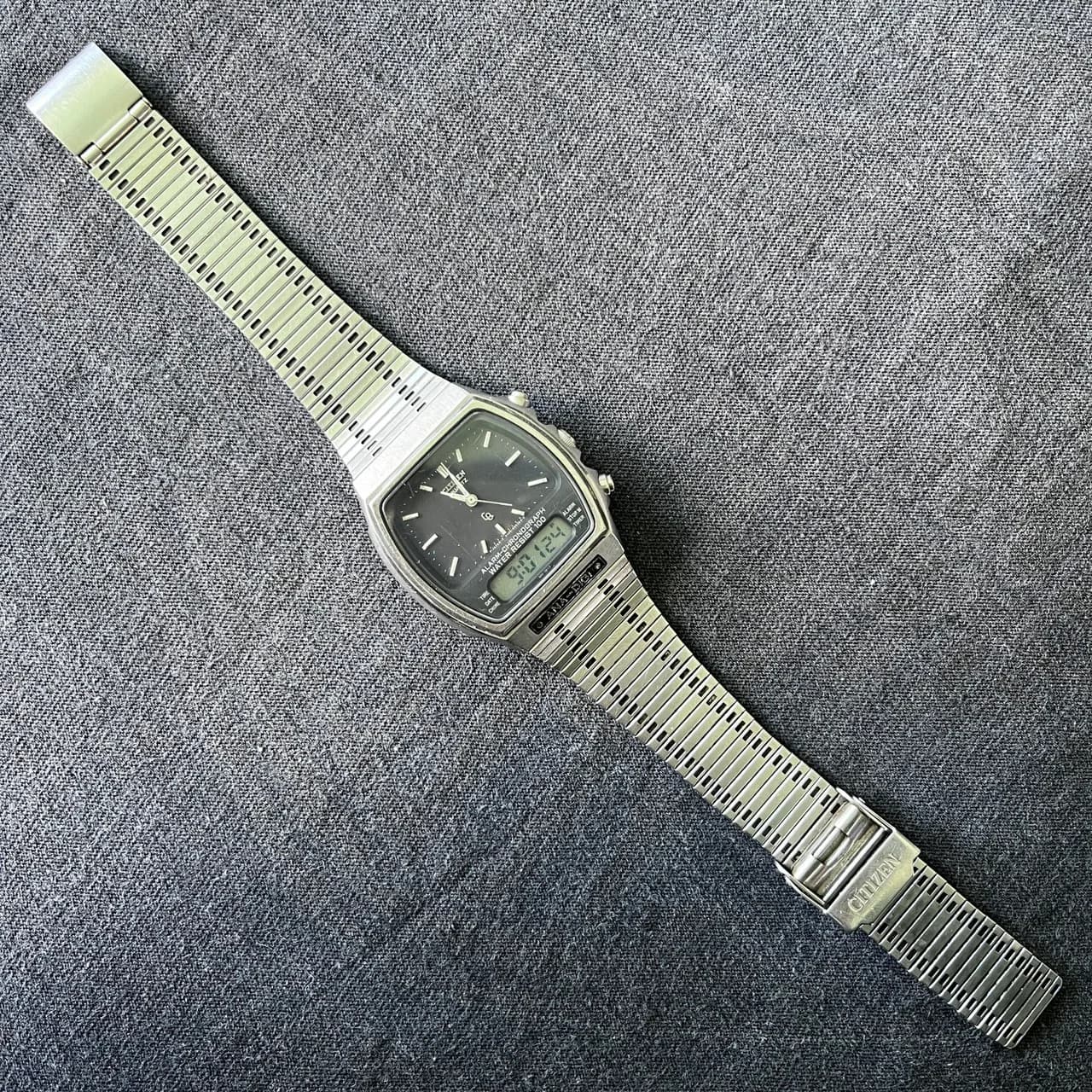 80s Vintage Citizen Ana-Digi Watch 5