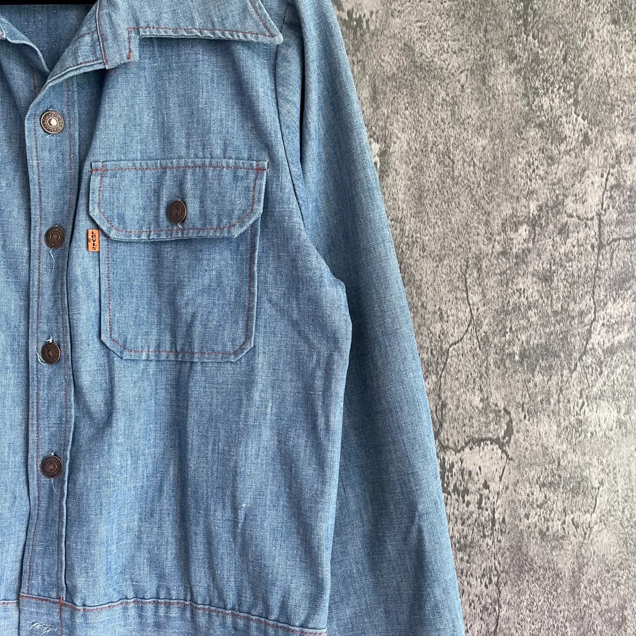 70s Levi's Chambray Shirt 5