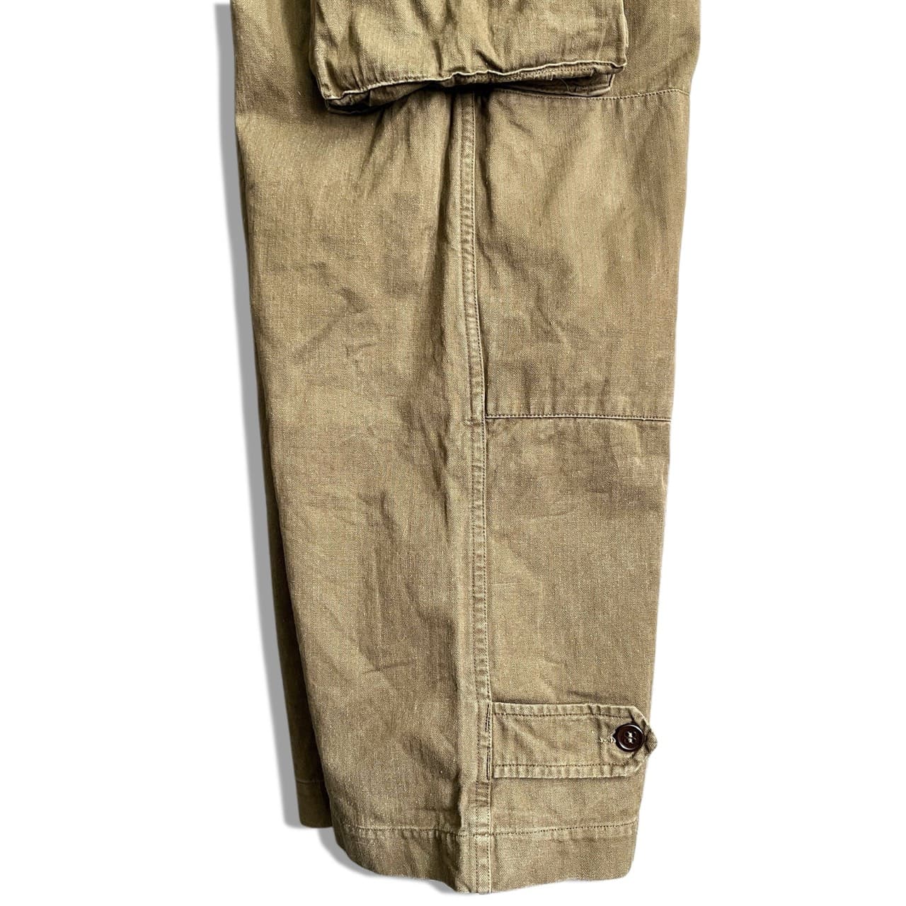 50s France Army M-47 HBT Cargo Pants 17